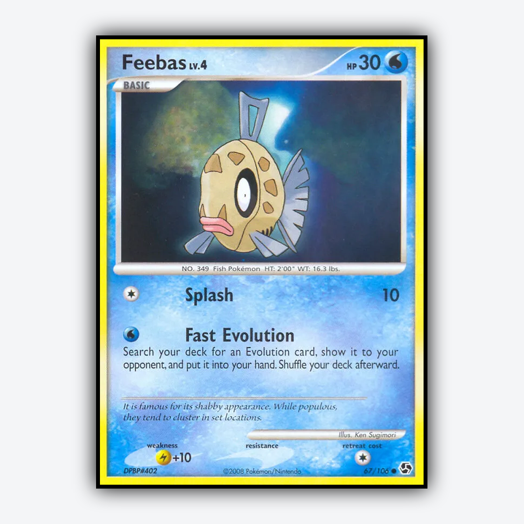 Feebas 067/106 - Great Encounters Set - Card Rug