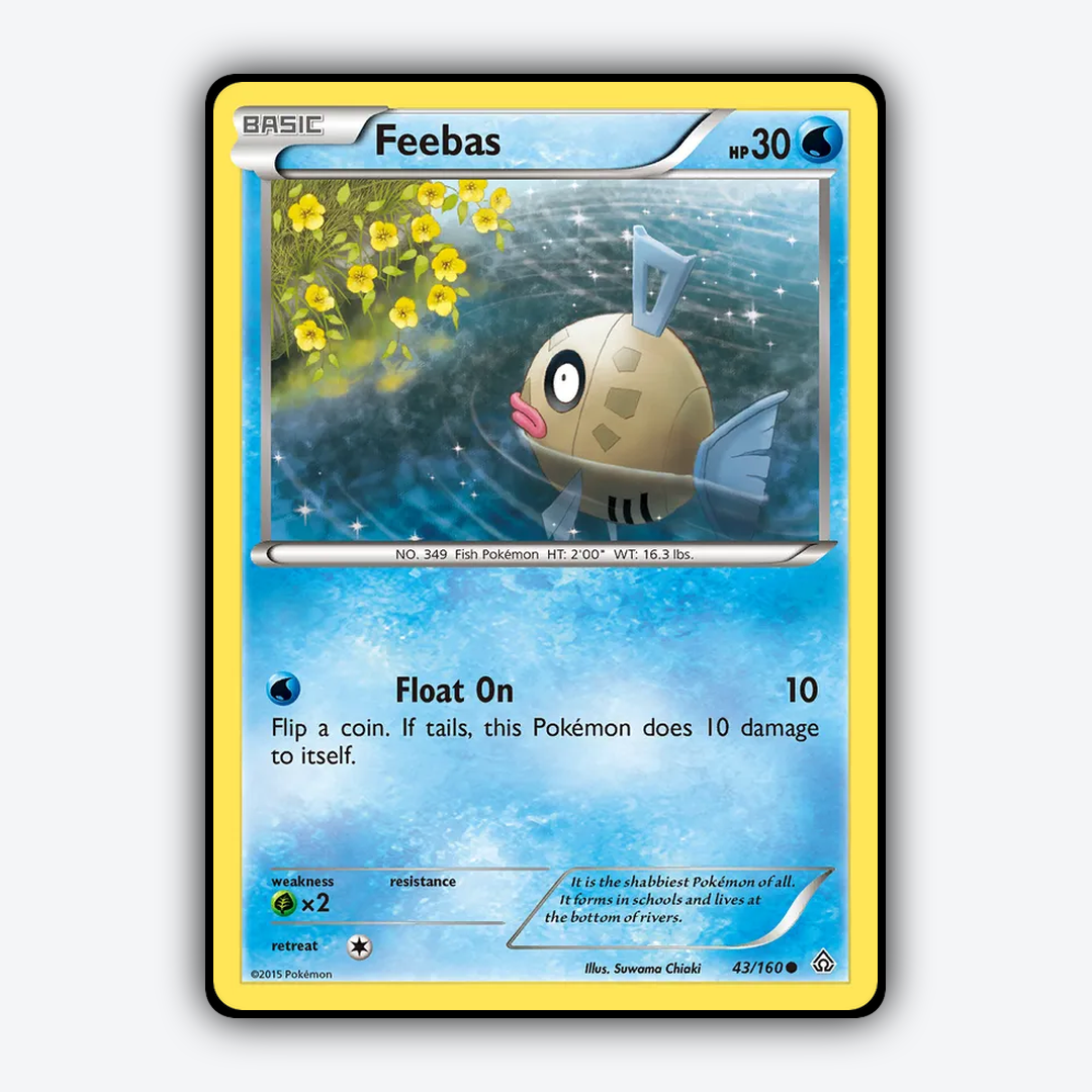 Feebas 043/160 - Primal Clash Set - Card Rug