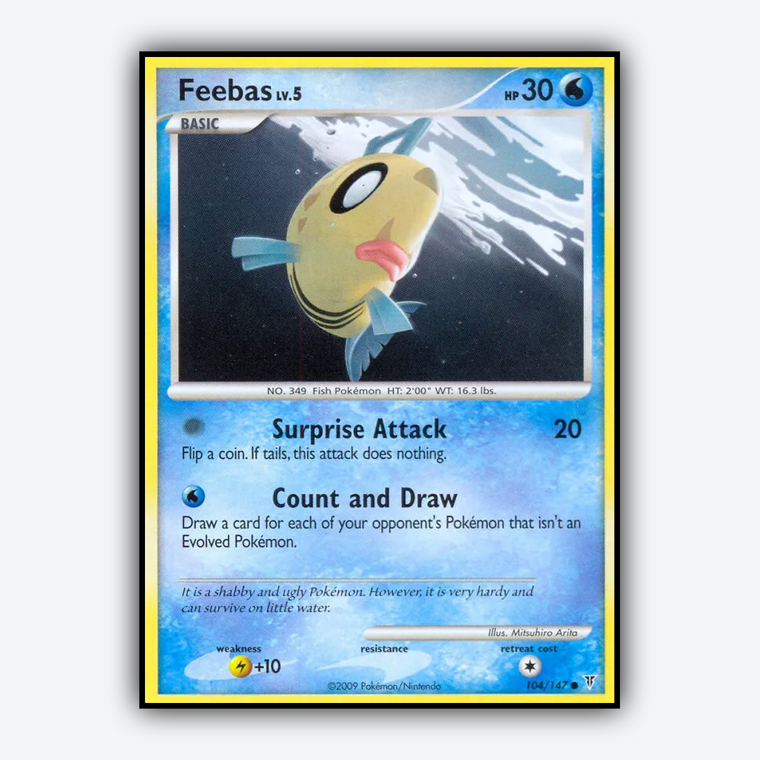 Feebas 104/147 - Supreme Victors Set - Card Rug