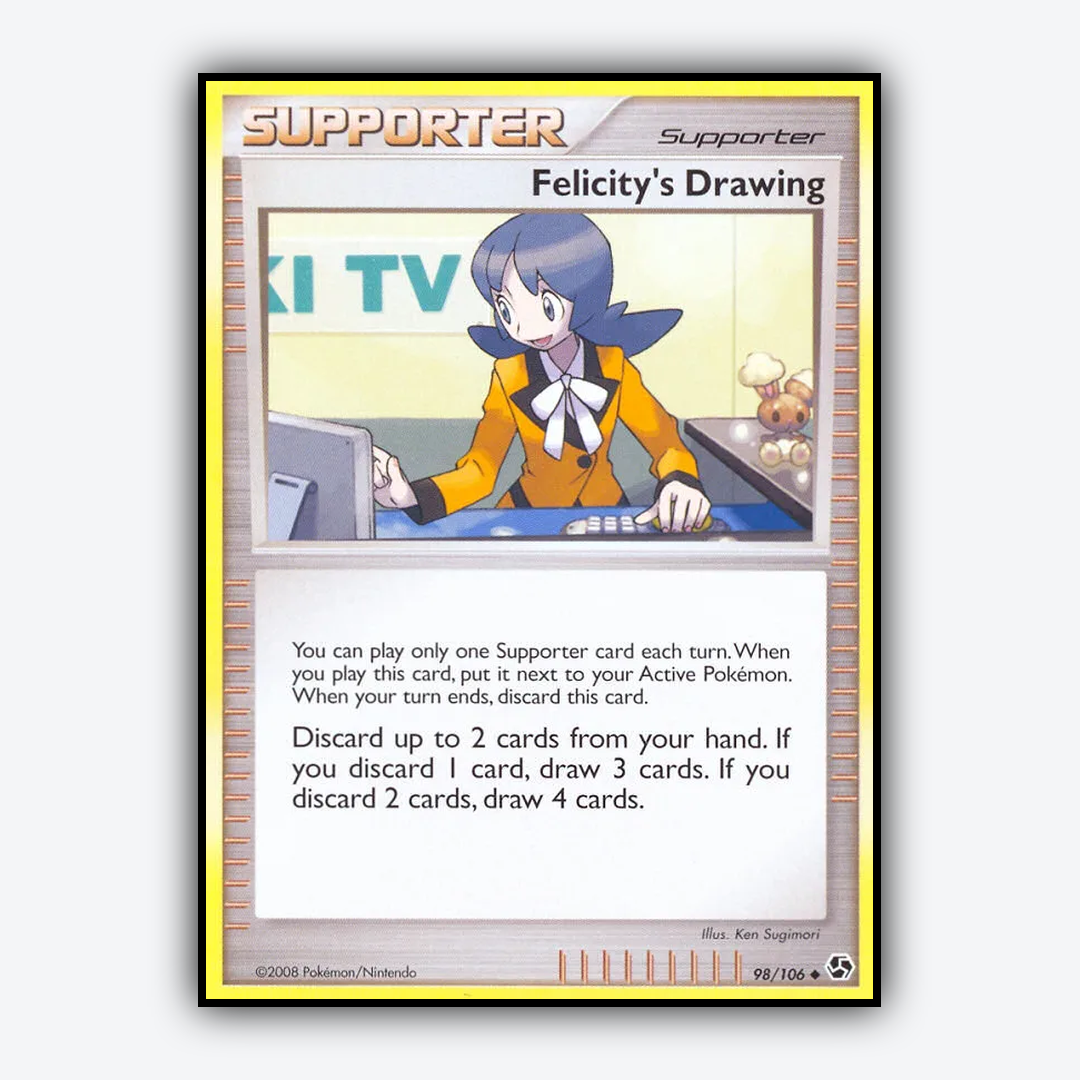 Felicity's Drawing 098/106 - Great Encounters Set - Card Rug