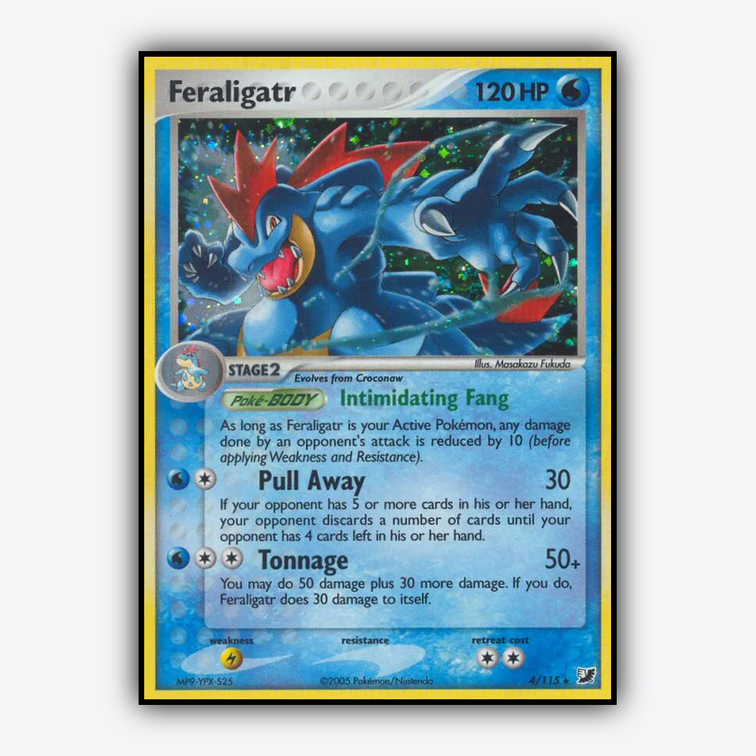Feraligatr 004/115 - Unseen Forces Set - Card Rug