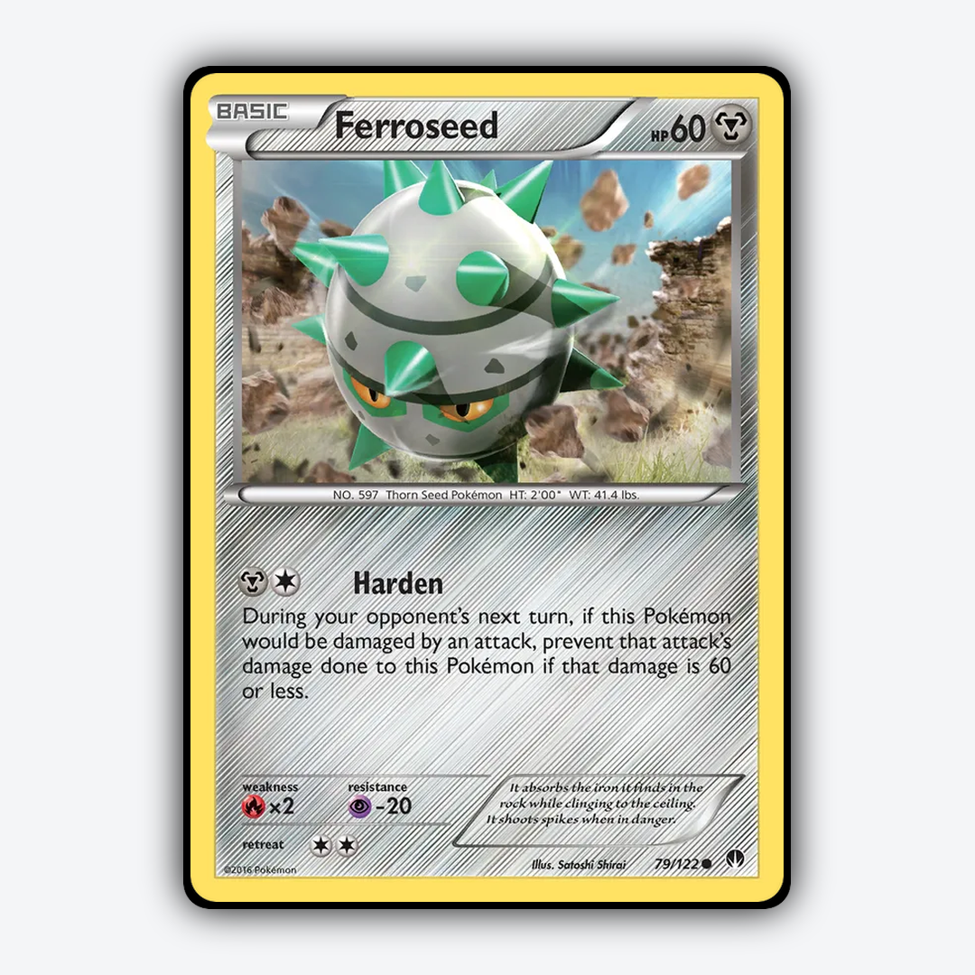 Ferroseed 079/122 - BREAKpoint Set - Card Rug