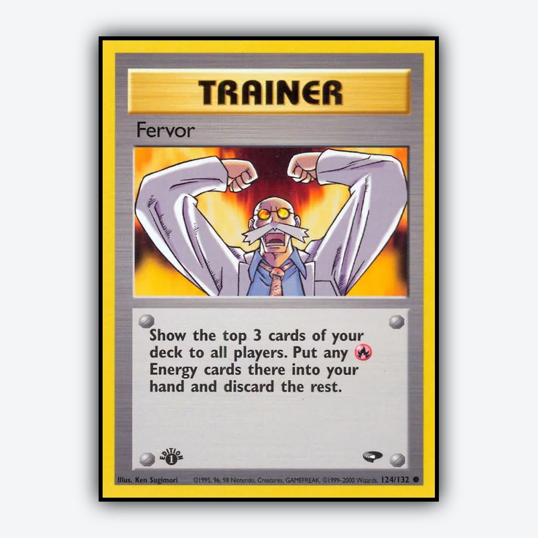 Fervor 124/132 - Gym Challenge Set - Card Rug