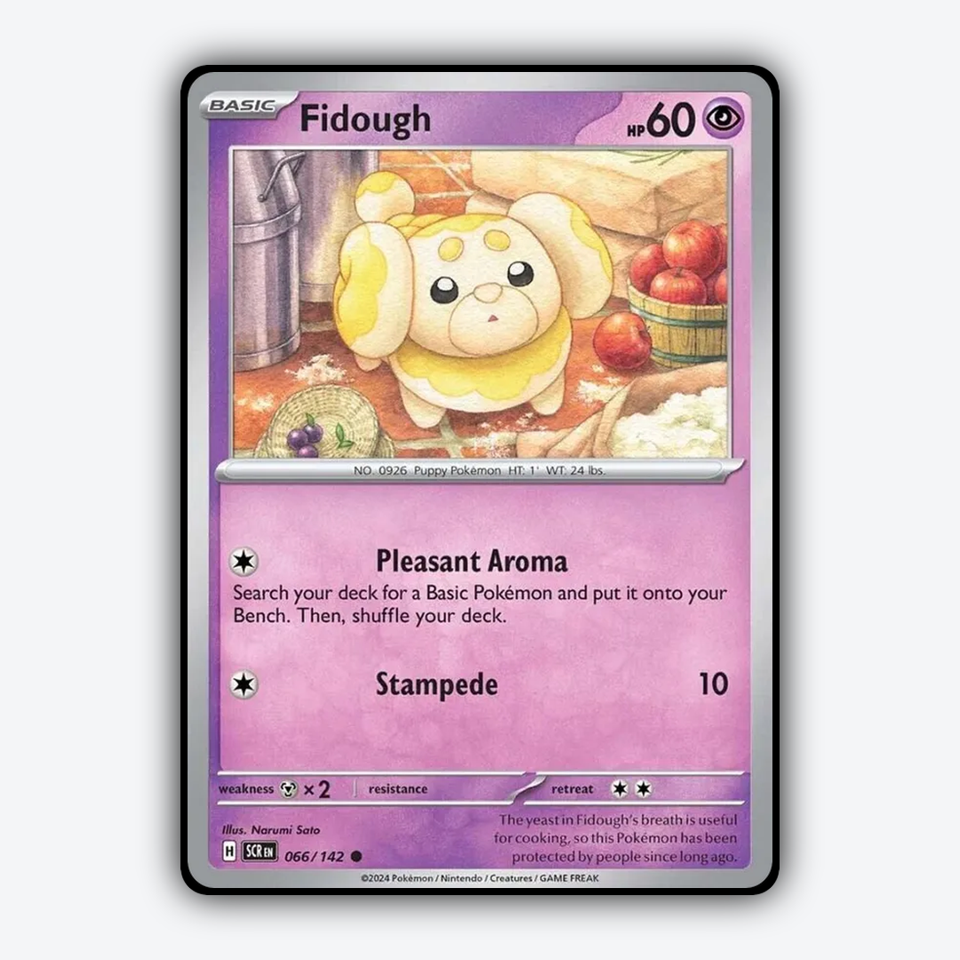 Fidough 066/142 - Stellar Crown Set - Card Rug