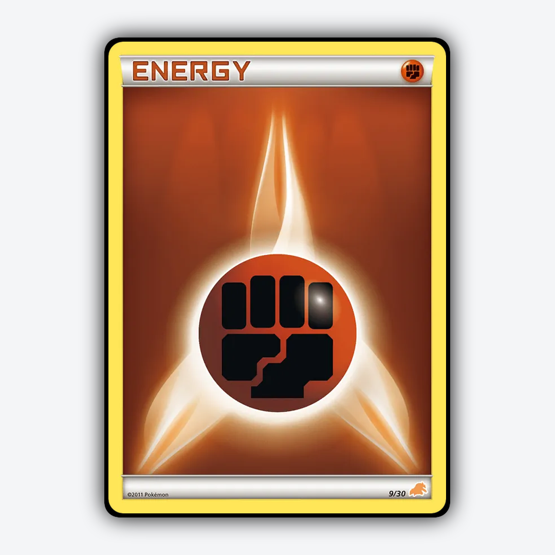 Fighting Energy 009/30 - Black & White Trainer Kit Excadrill Set - Card Rug