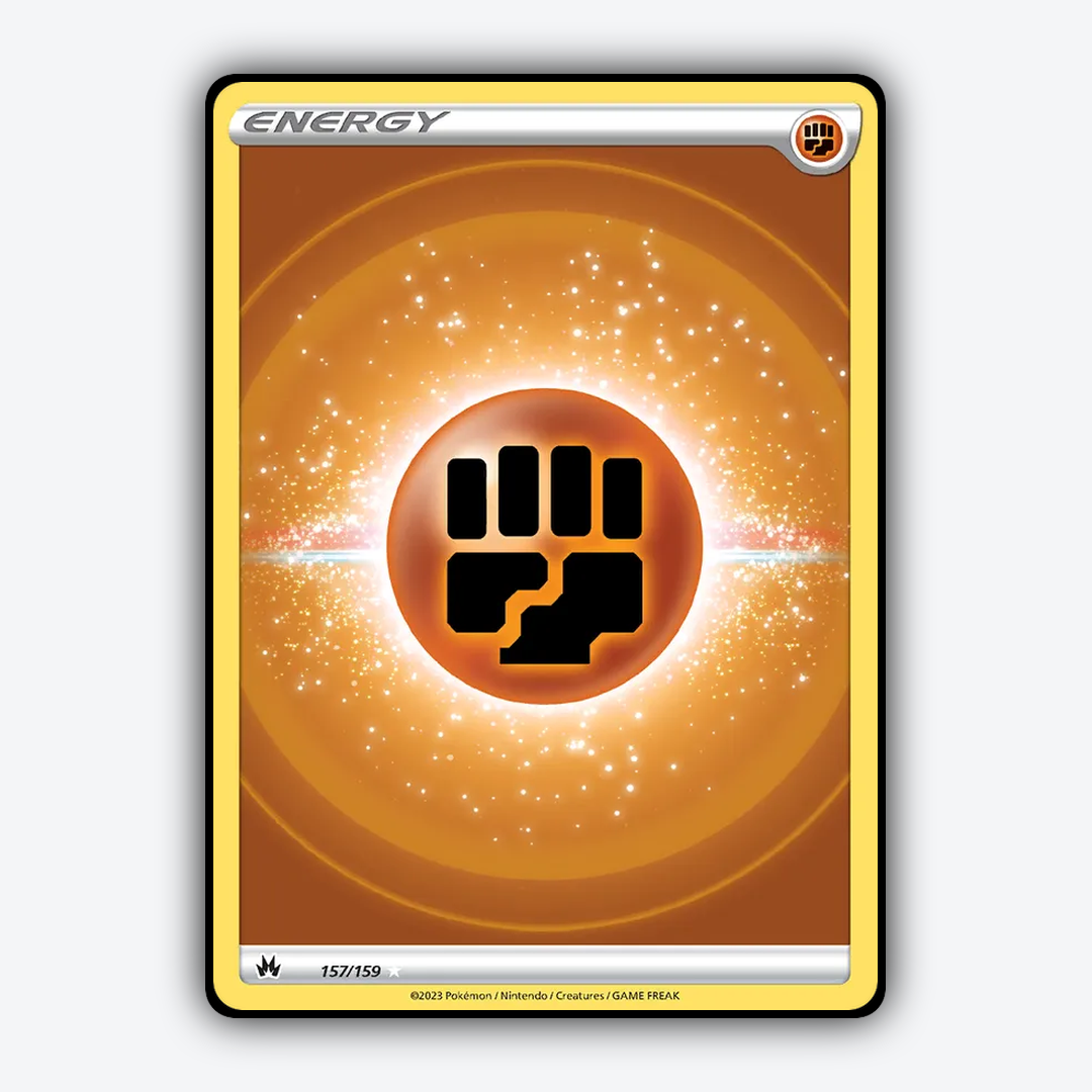 Fighting Energy 157/159 - Crown Zenith Set - Card Rug