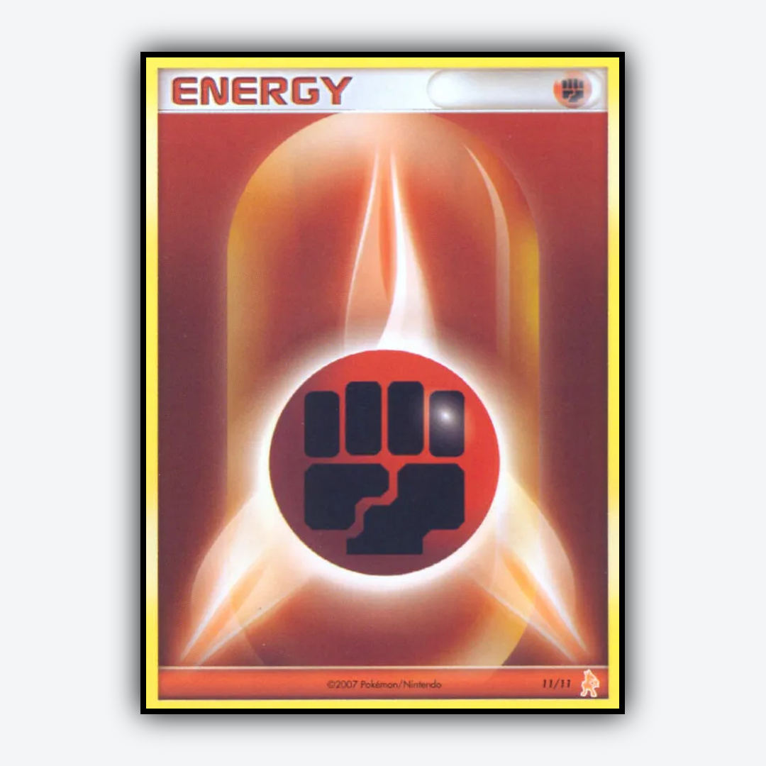 Fighting Energy 011/11 - DP Trainer Kit Lucario Set - Card Rug