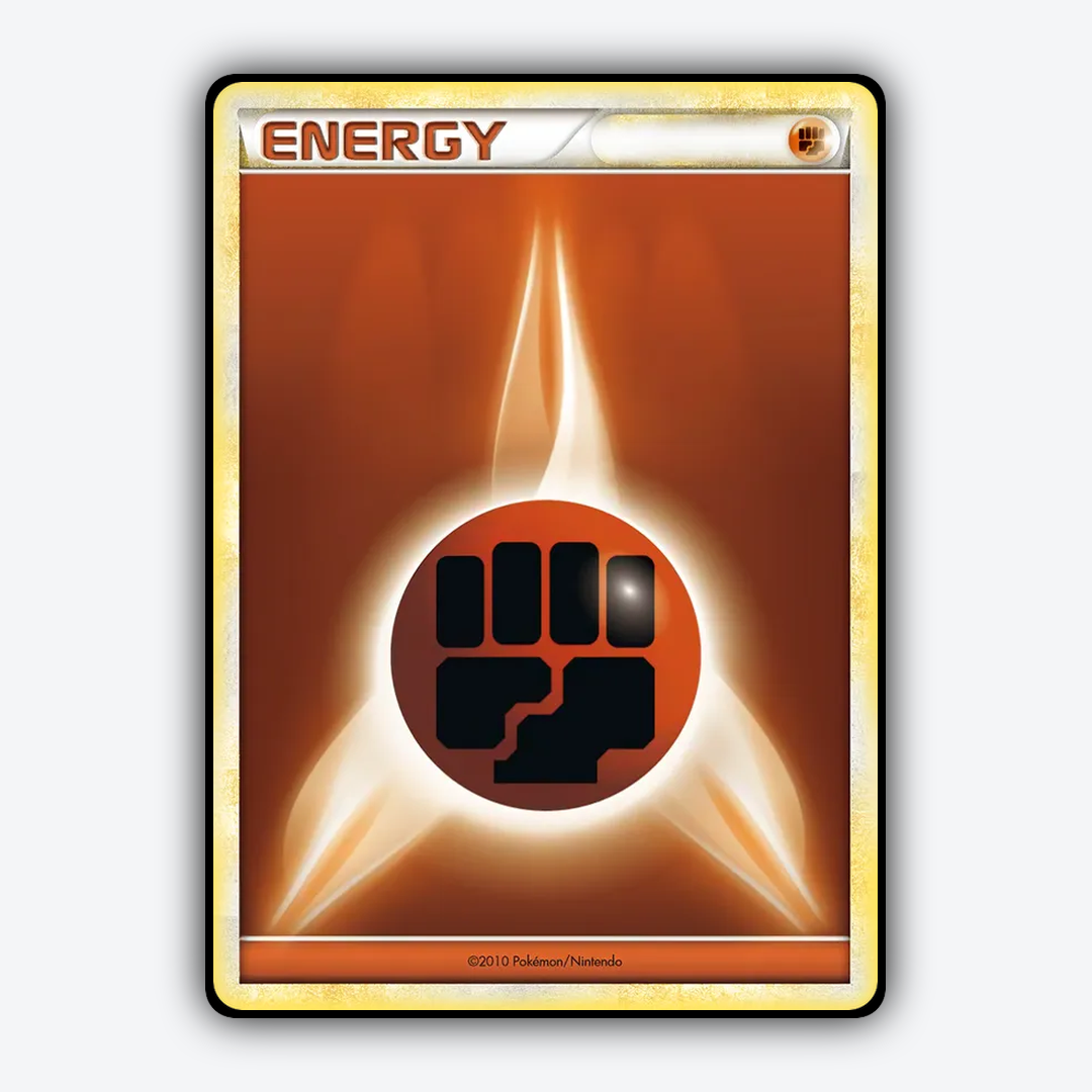 Fighting Energy fighting - HGSS: Energy (2010) Set - Card Rug