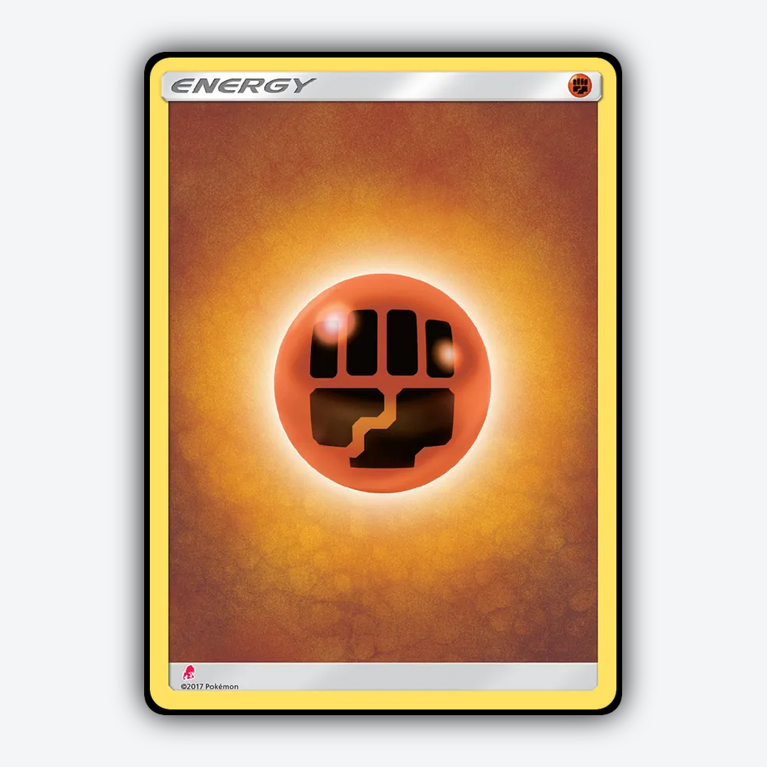 Fighting Energy 006/30 - Sun & Moon Trainer Kit Lycanroc Set - Card Rug