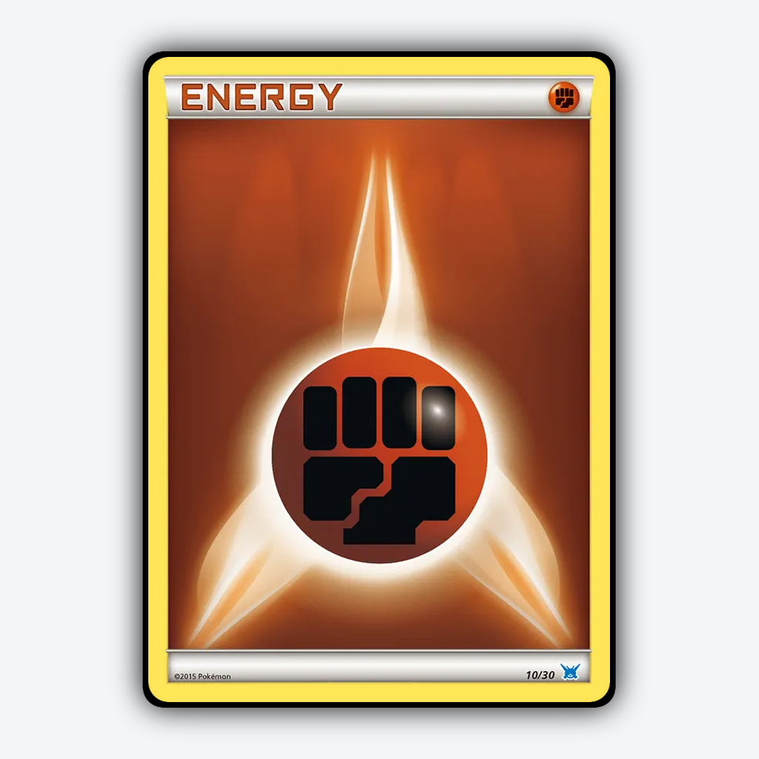 Fighting Energy 010/30 - XY Trainer Kit Latios Set - Card Rug