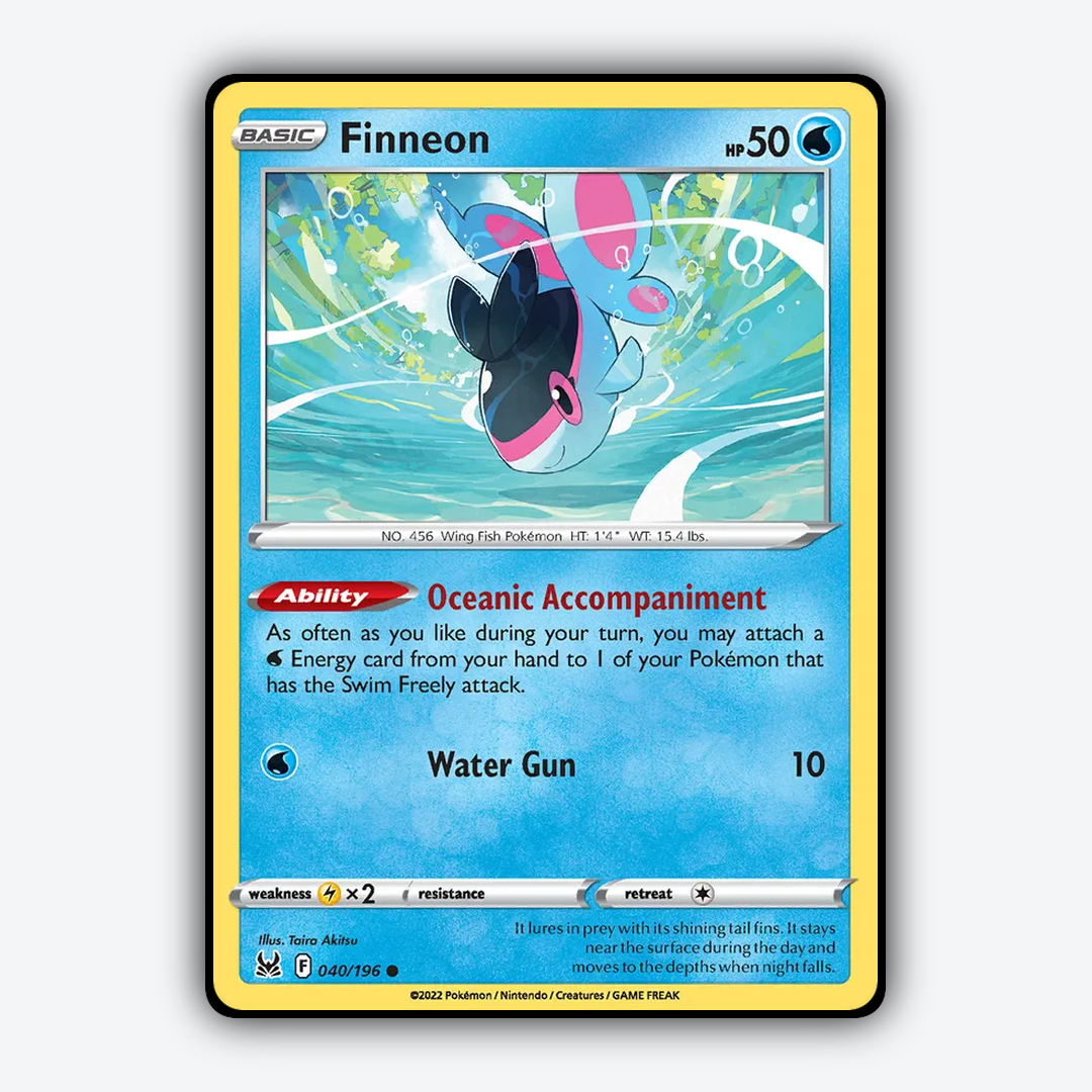 Finneon 040/196 - Lost Origin Set - Card Rug
