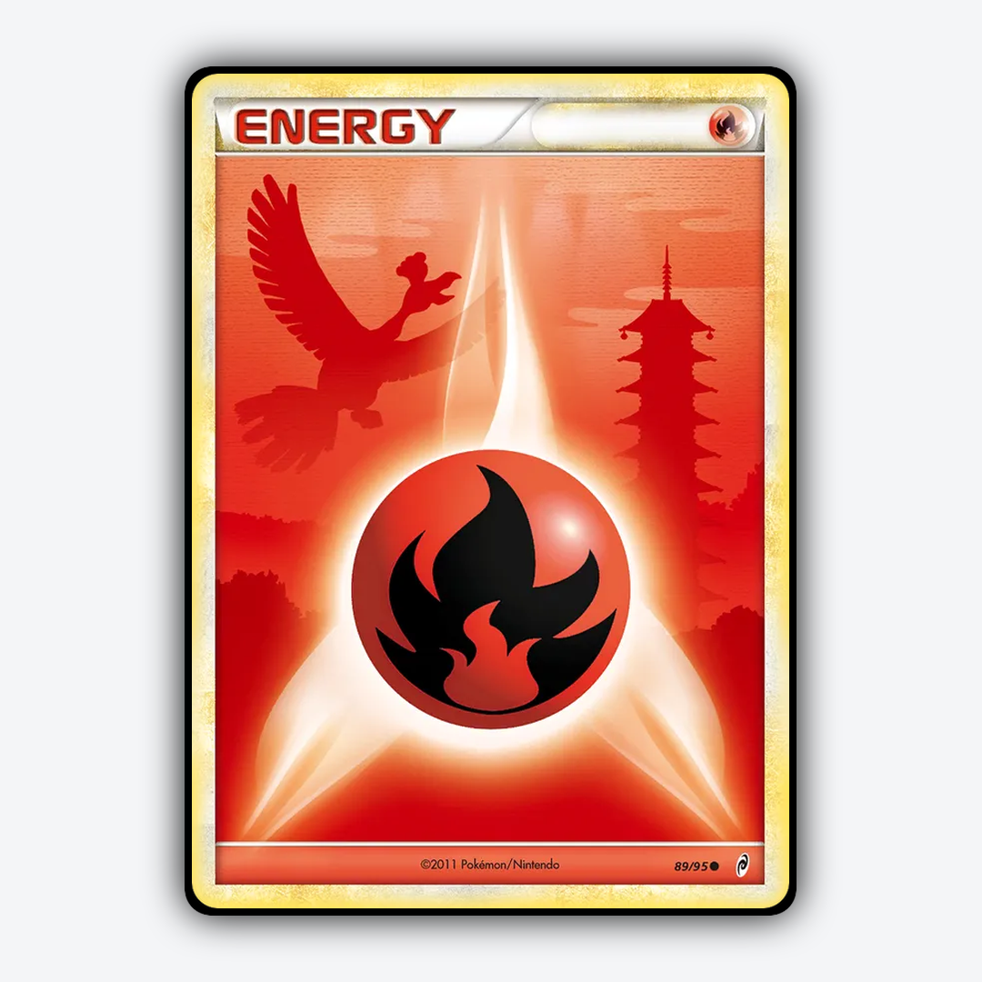 Fire Energy 089/95 - Call of Legends Set - Card Rug
