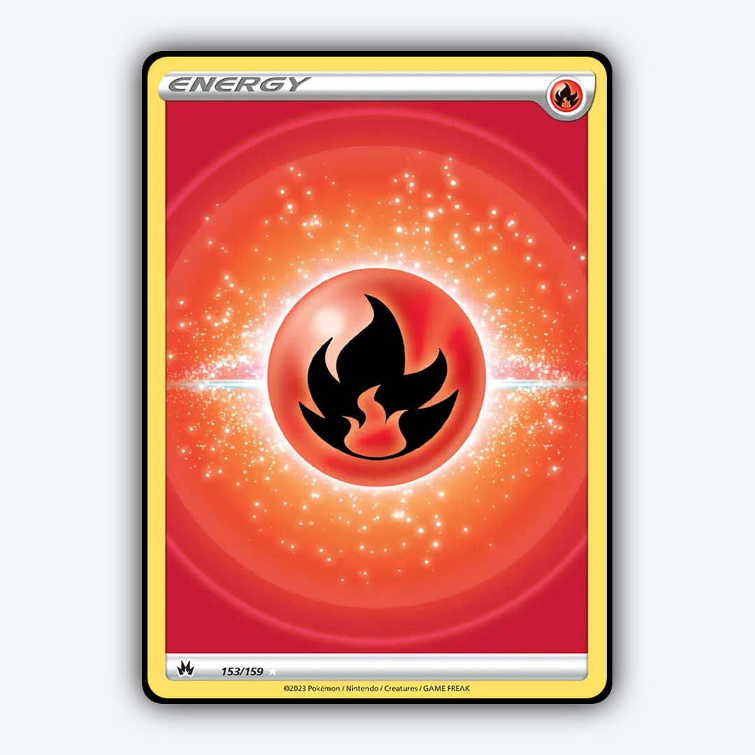 Fire Energy 153/159 - Crown Zenith Set - Card Rug
