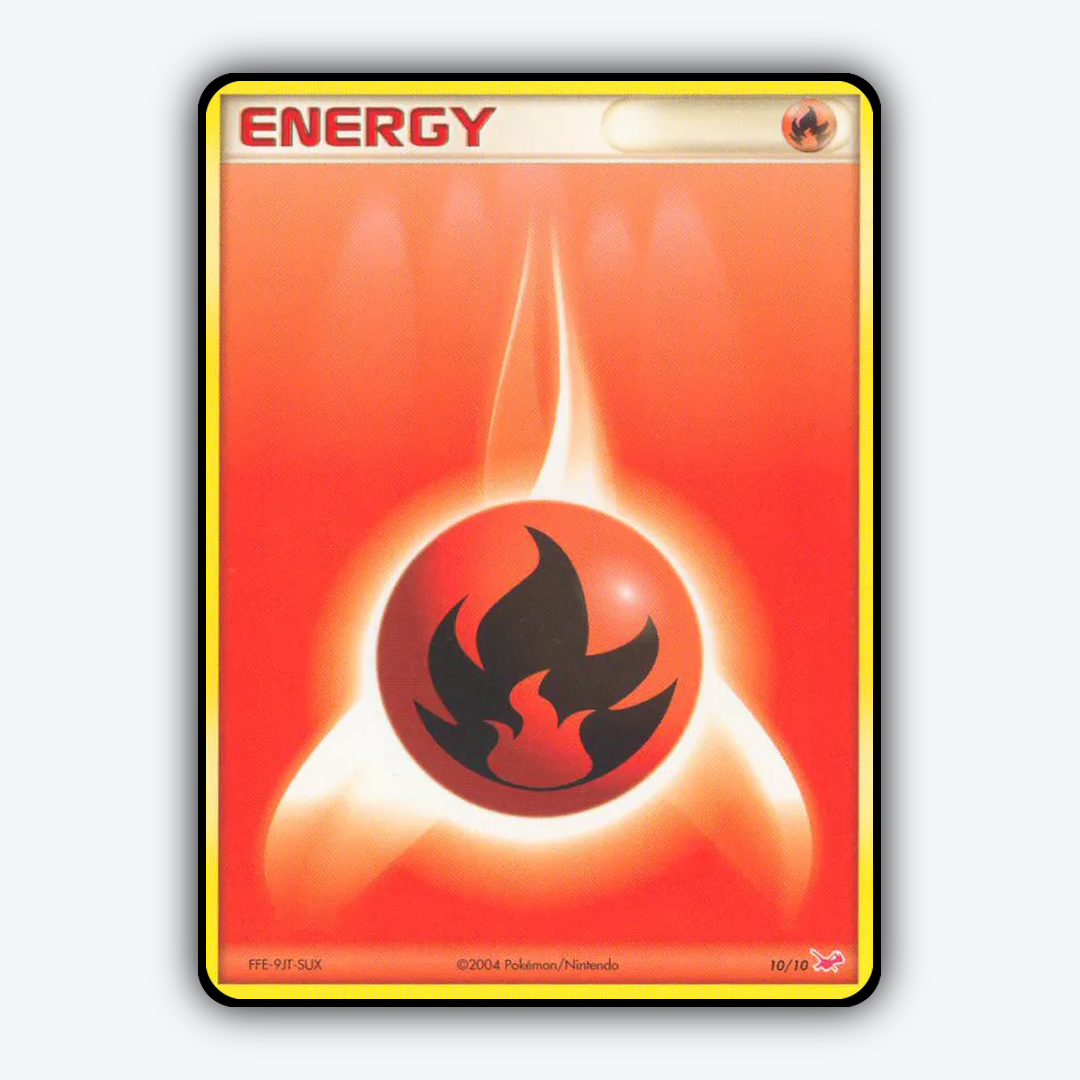 Fire Energy 010/10 - EX Trainer Kit Latias Set - Card Rug