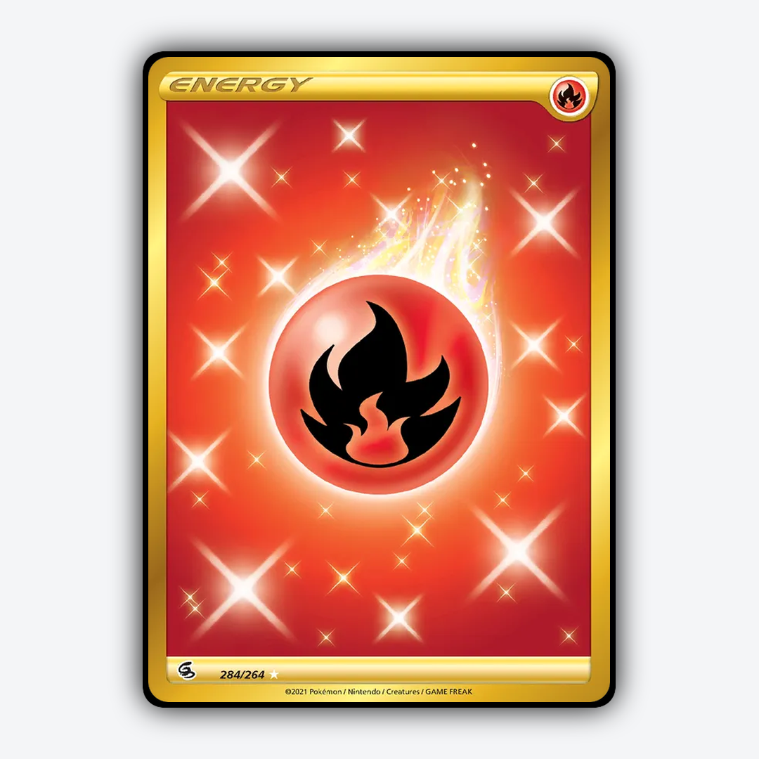 Fire Energy 284/264 - Fusion Strike Set - Card Rug