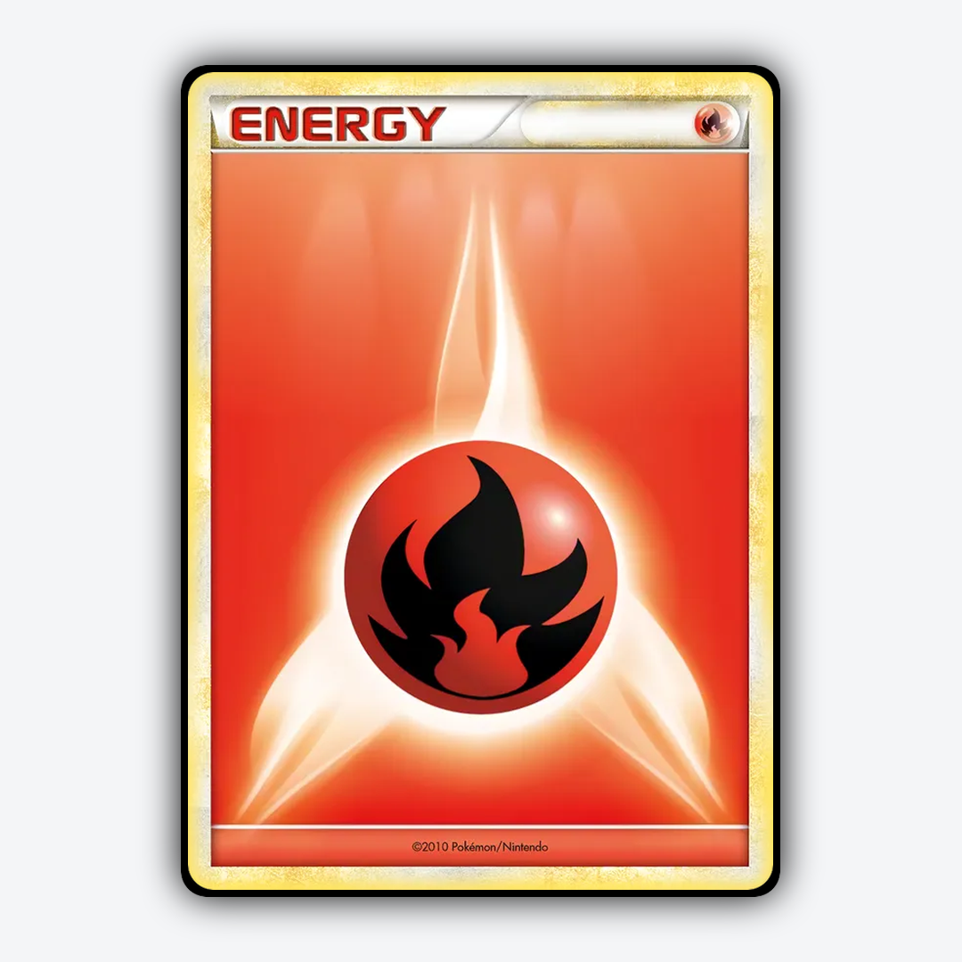 Fire Energy fire - HGSS: Energy (2010) Set - Card Rug