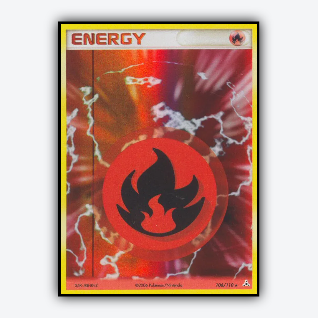 Fire Energy 106/110 - Holon Phantoms Set - Card Rug