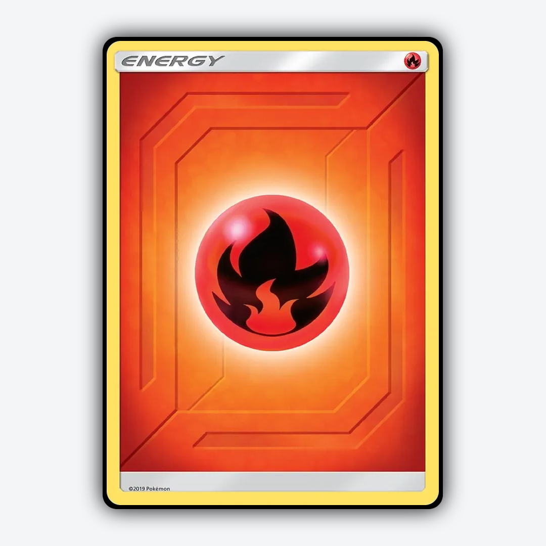 Fire Energy fire - Sun & Moon: Energy (2019) Set - Card Rug