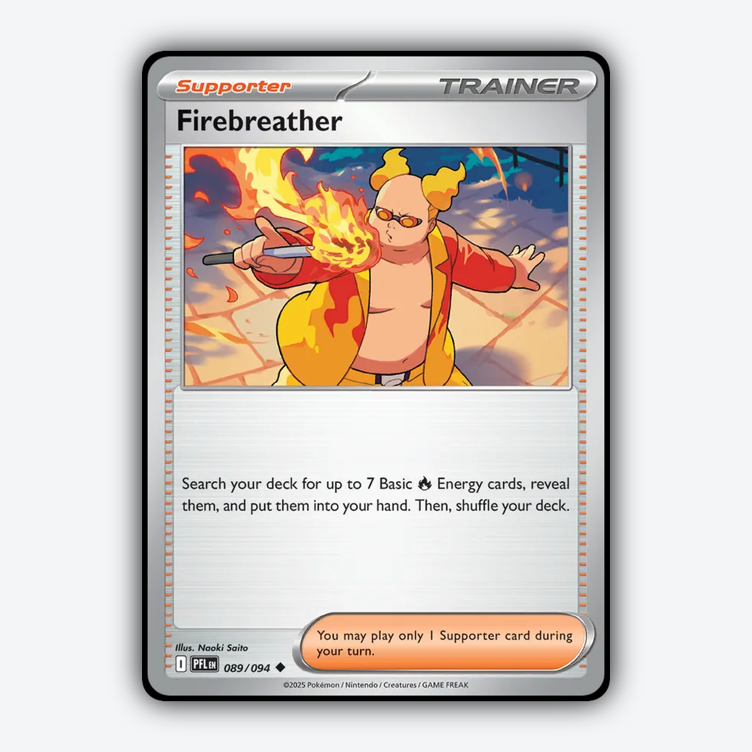 Firebreather 089/094 - Phantasmal Flames Set - Card Rug