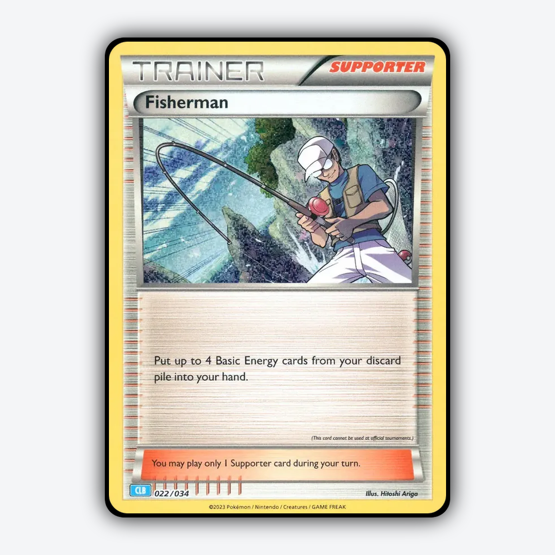 Fisherman 022/034 - Pokémon TCG Classic - Blastoise Set - Card Rug