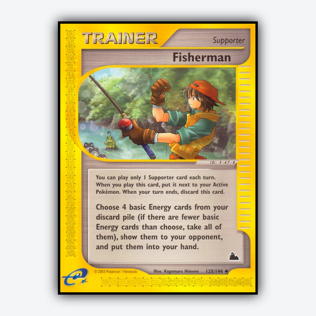 Fisherman 125/144 - Skyridge Set - Card Rug