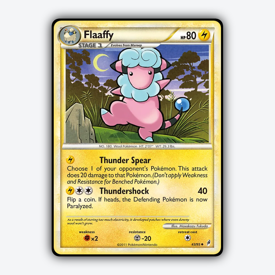 Flaaffy 043/95 - Call of Legends Set - Card Rug