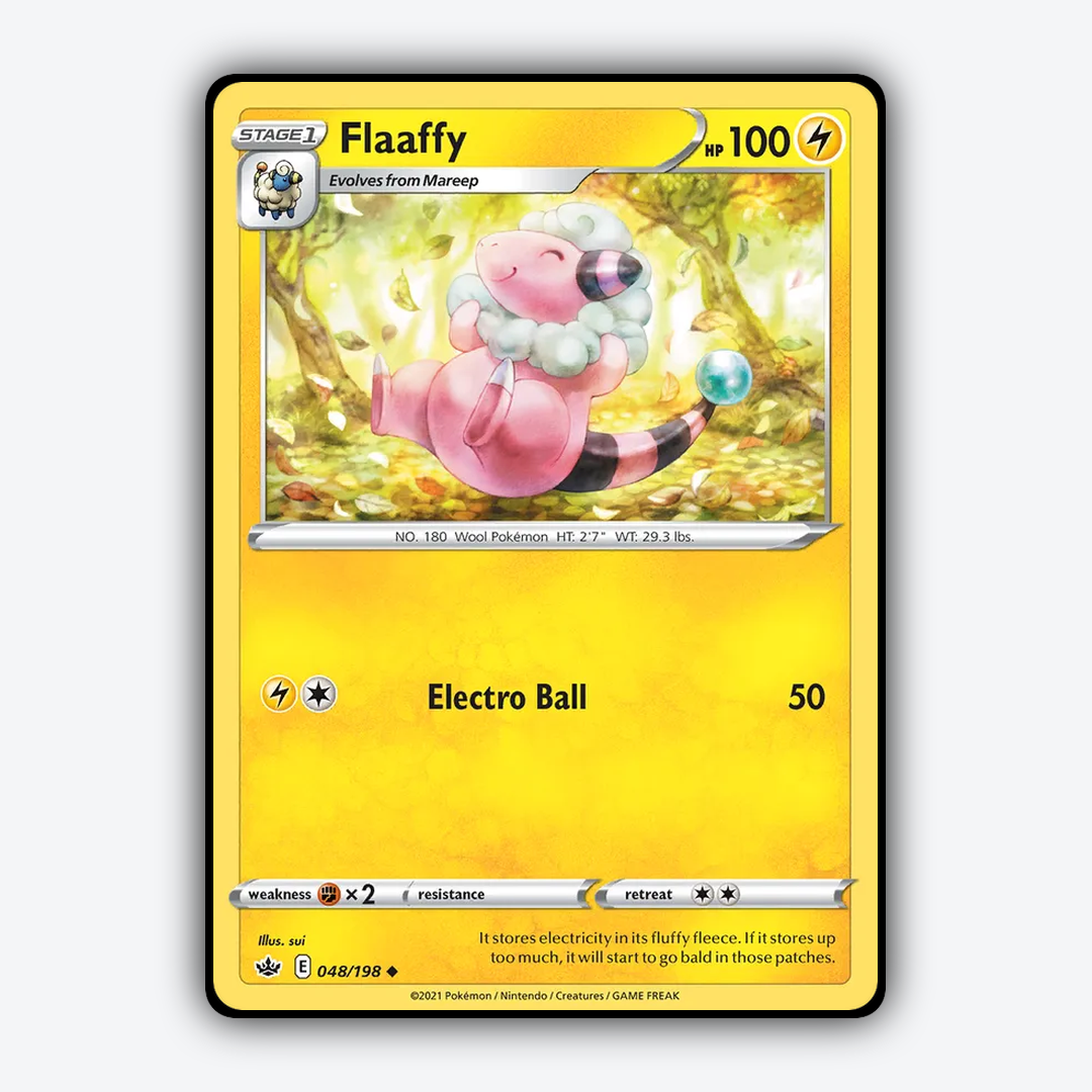 Flaaffy 048/198 - Chilling Reign Set - Card Rug