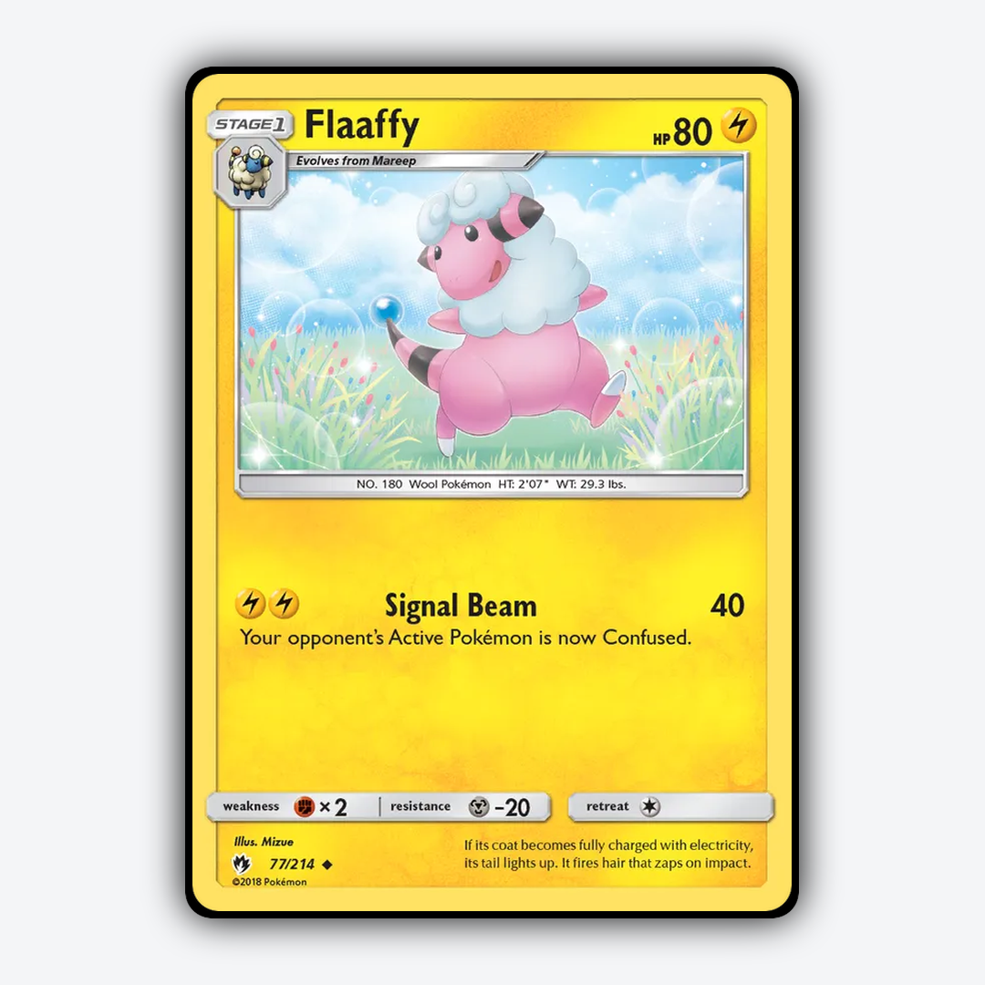 Flaaffy 077/214 - Lost Thunder Set - Card Rug