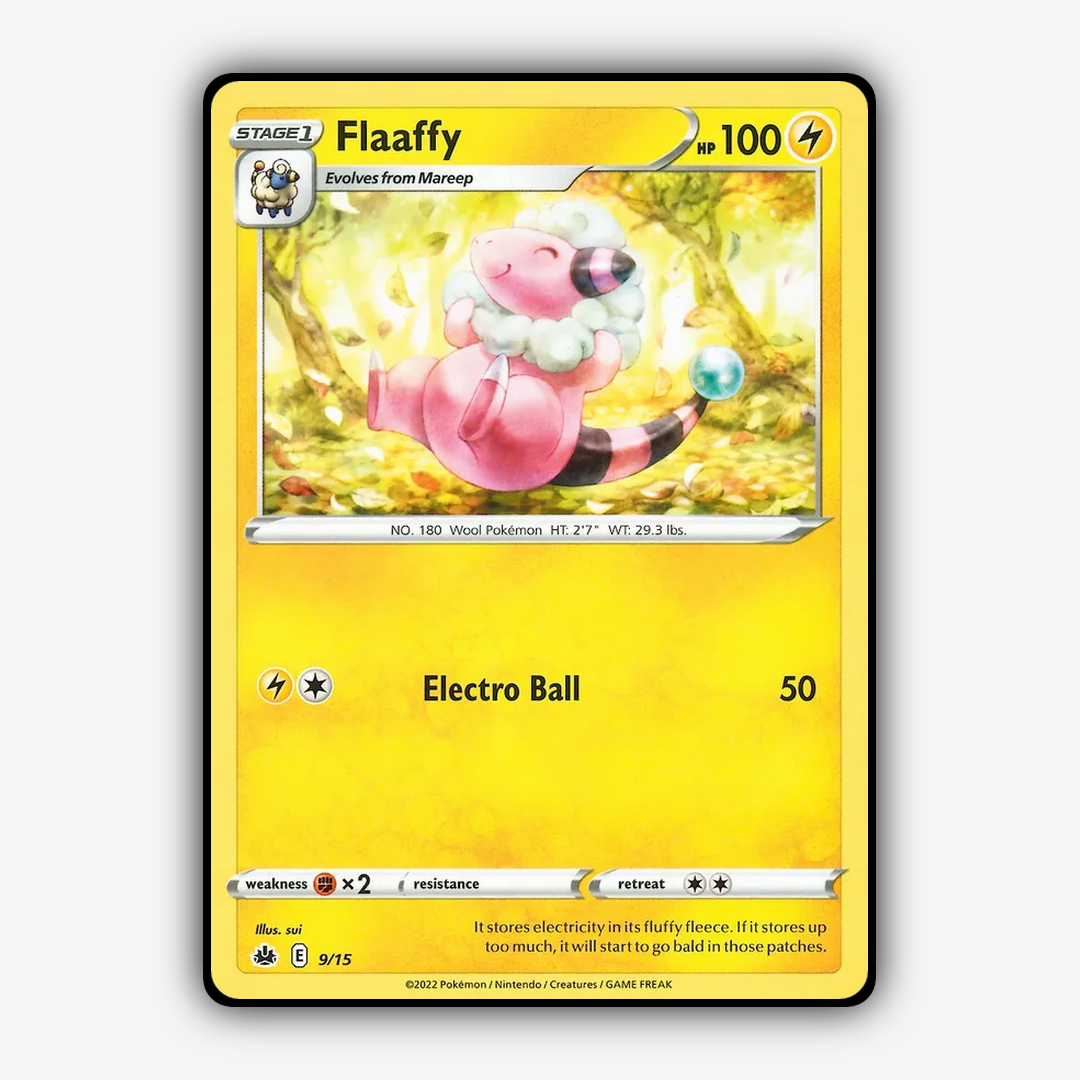 Flaaffy 009/15 - McDonald's Collection 2022 Set - Card Rug