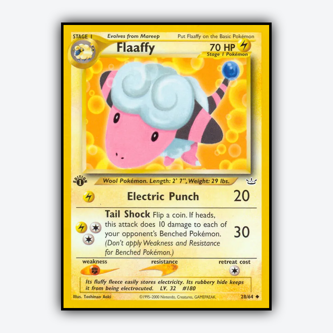 Flaaffy 028/64 - Neo Revelation Set - Card Rug