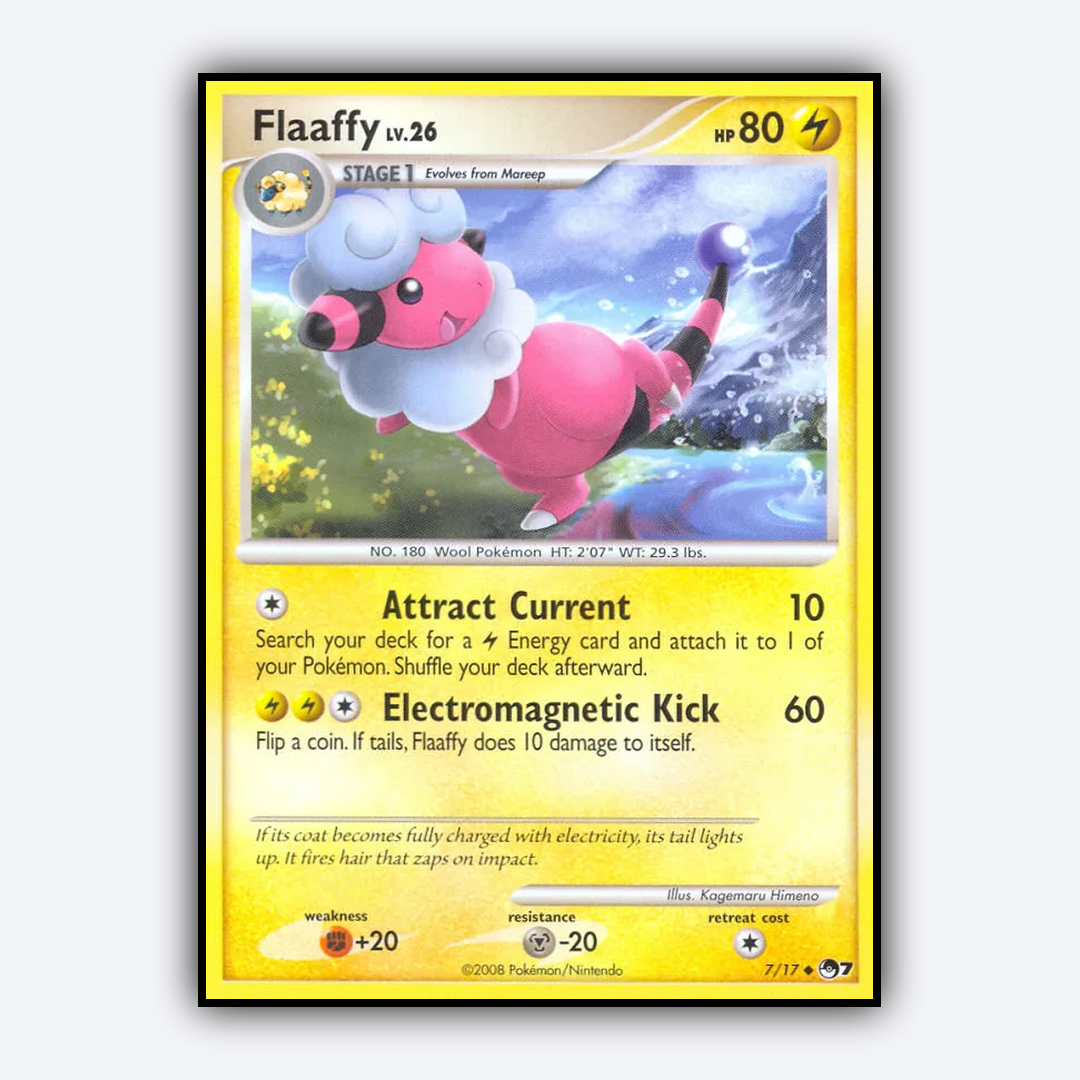 Flaaffy 007/17 - POP Series 7 Set - Card Rug