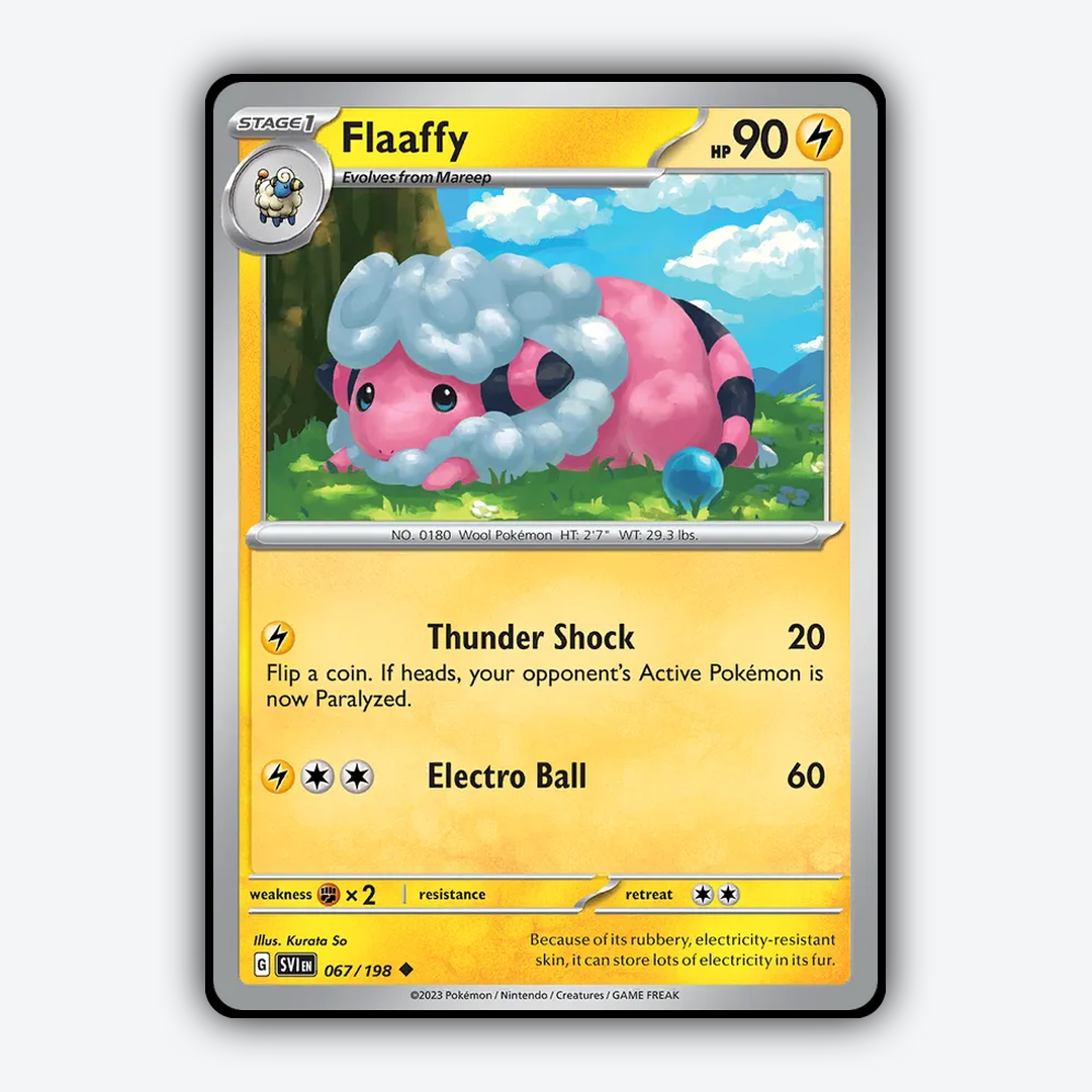 Flaaffy 067/198 - Scarlet & Violet Set - Card Rug