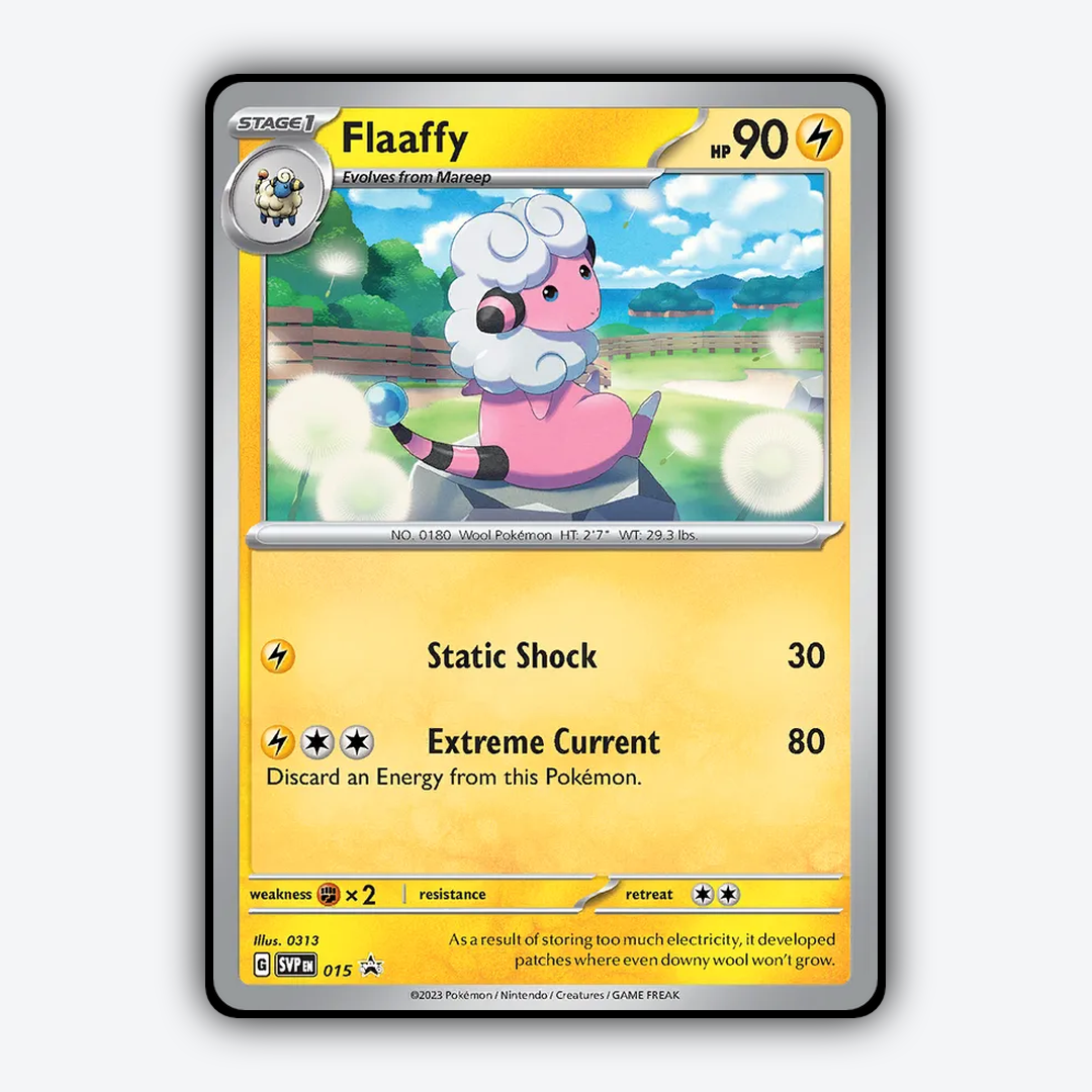Flaaffy #15 - Scarlet & Violet Black Star Promos Set - Card Rug