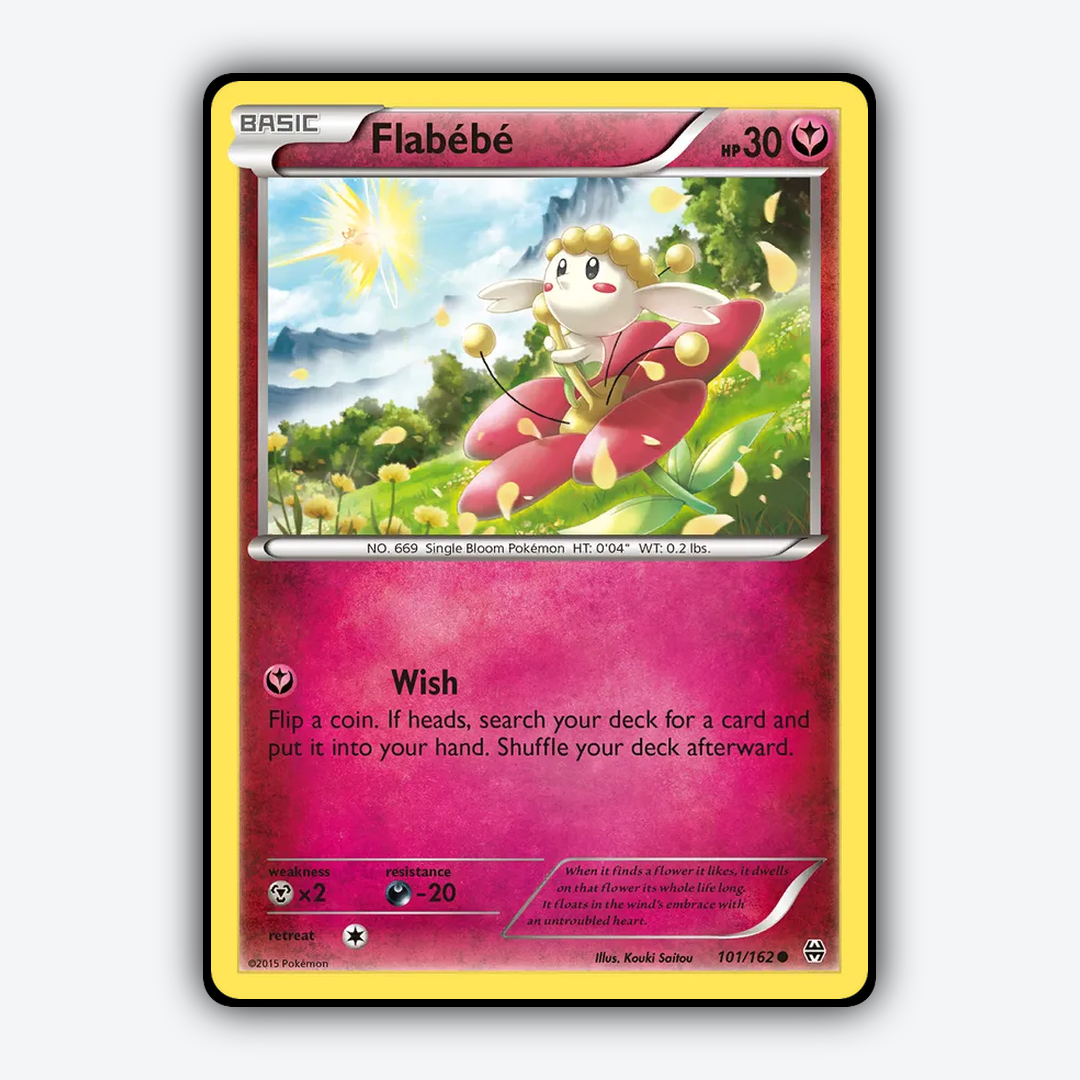 Flabébé 101/162 - BREAKthrough Set - Card Rug