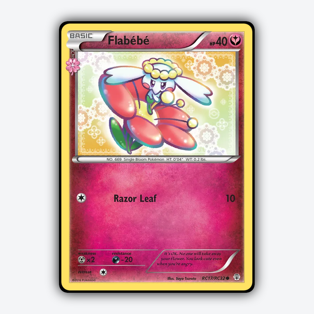 Flabébé RC017 - Generations Set - Card Rug