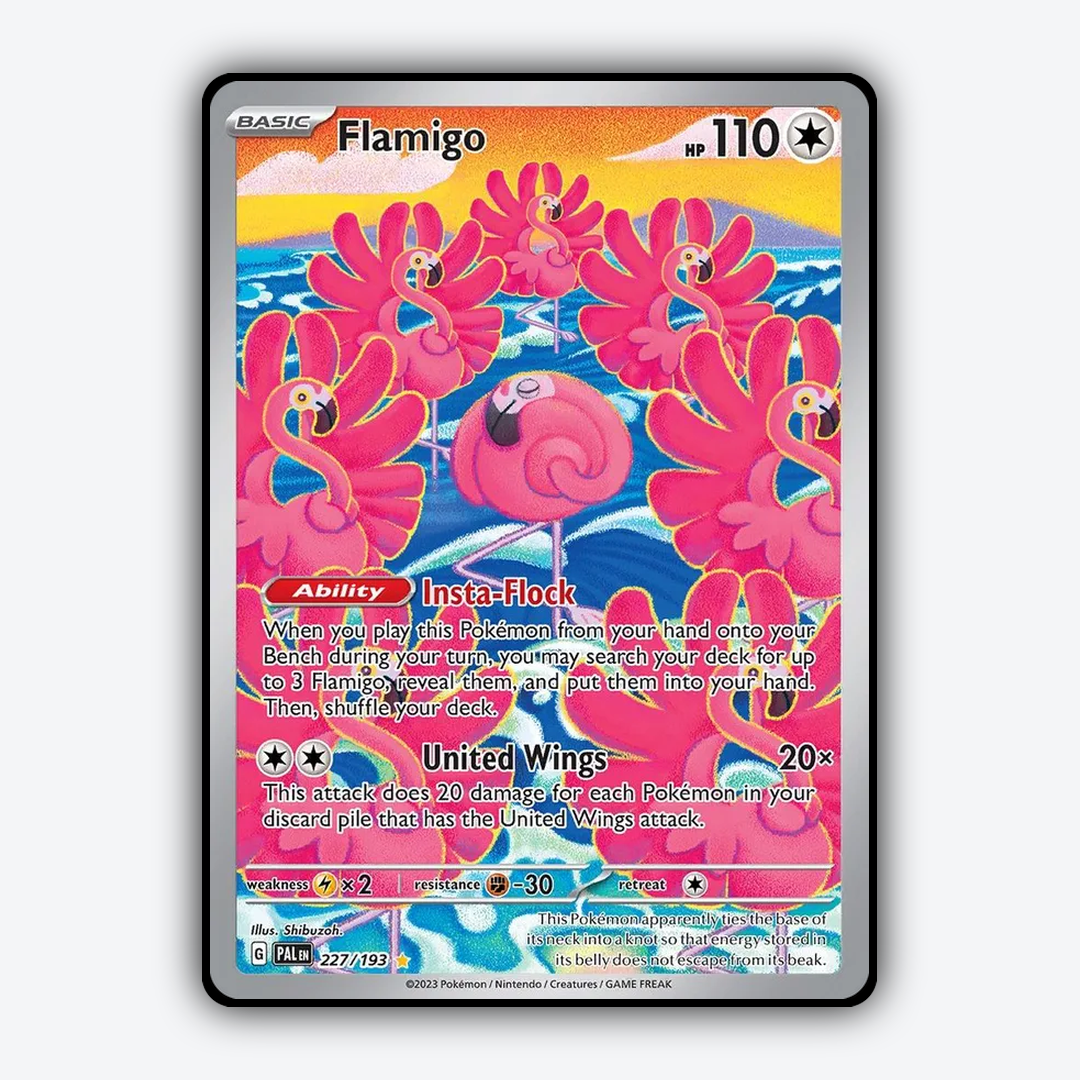 Flamigo 227/193 - Paldea Evolved Set - Card Rug