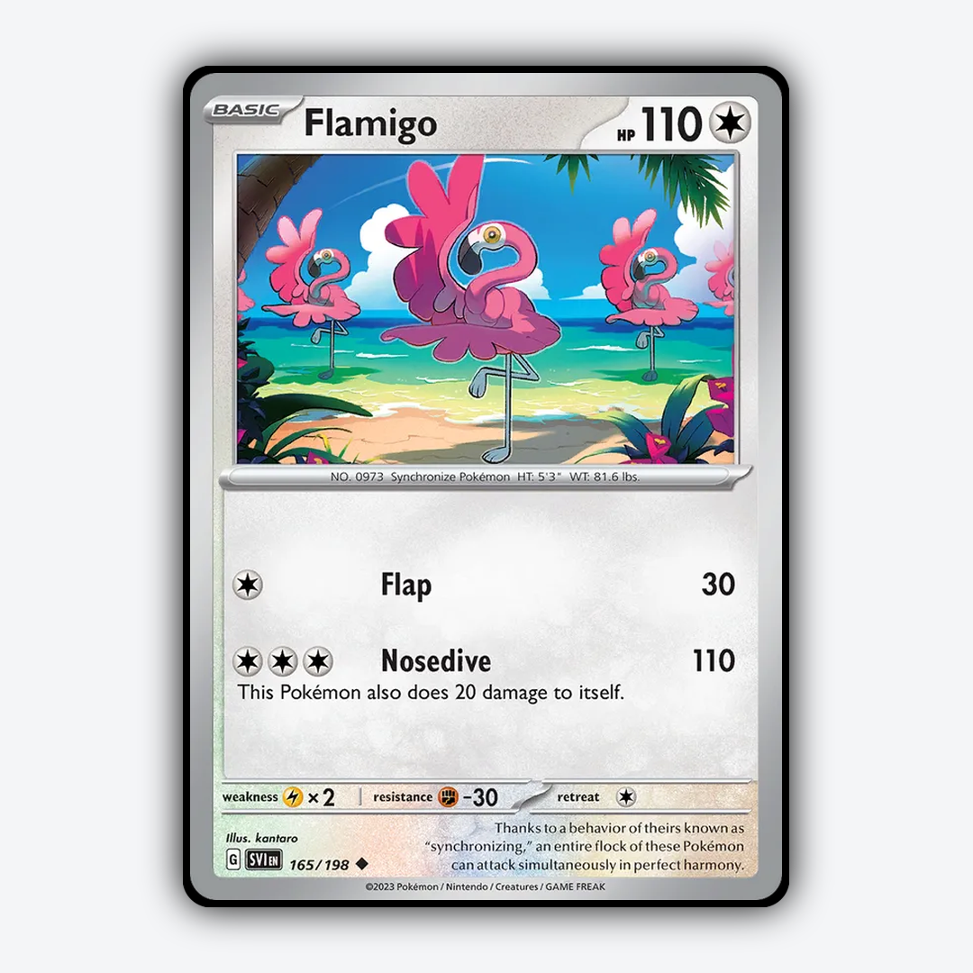 Flamigo 165/198 - Scarlet & Violet Set - Card Rug
