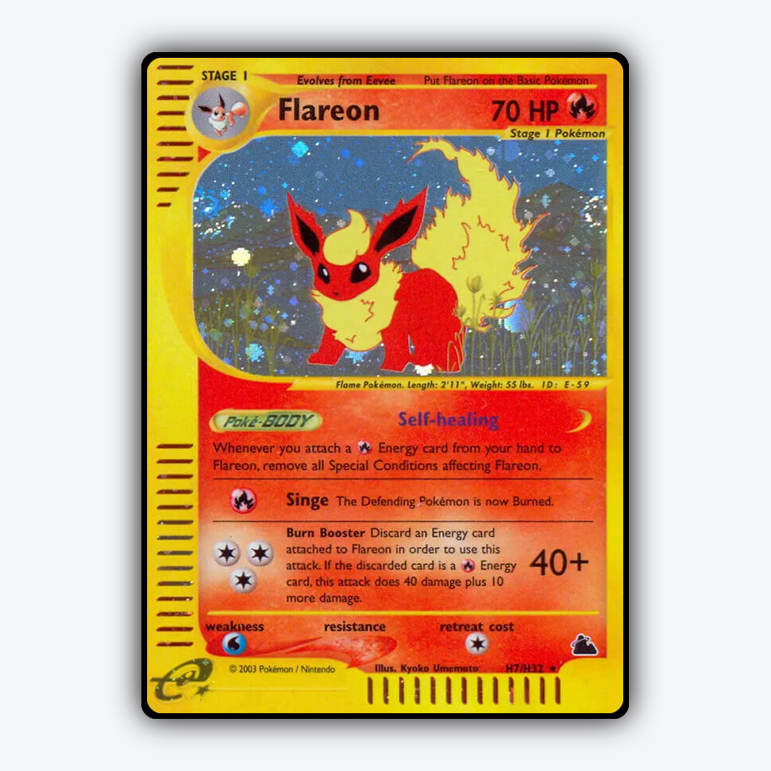 Flareon H007/144 - H007/144 Skyridge Set - Card Rug