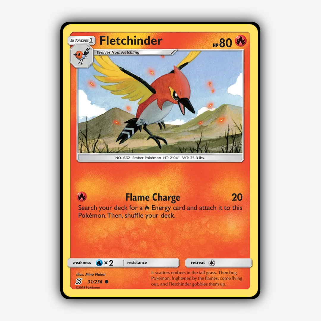 Fletchinder 031/236 - Unified Minds Set - Card Rug