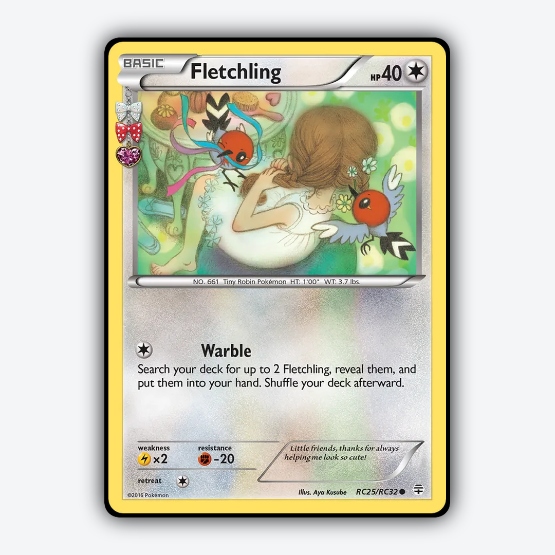 Fletchling RC025 - Generations Set - Card Rug