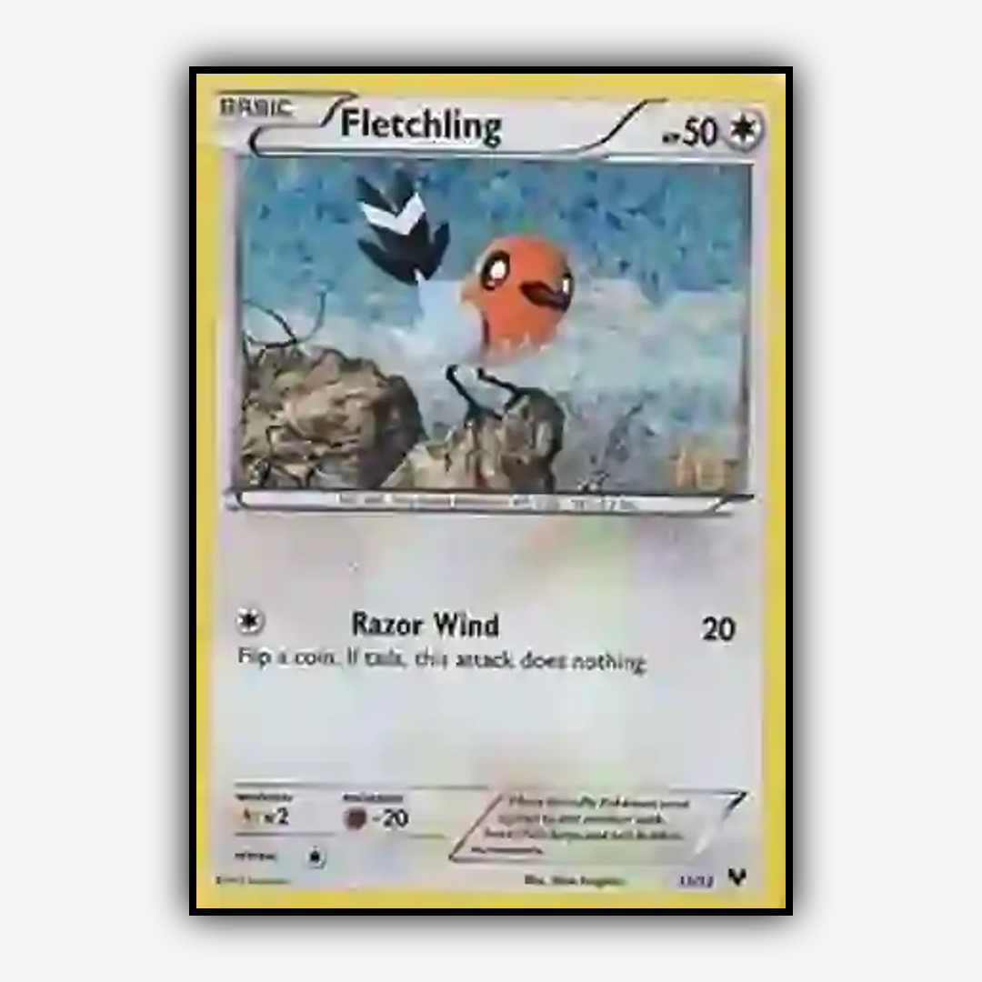 Fletchling 011/12 - McDonald's Collection 2014 Set - Card Rug