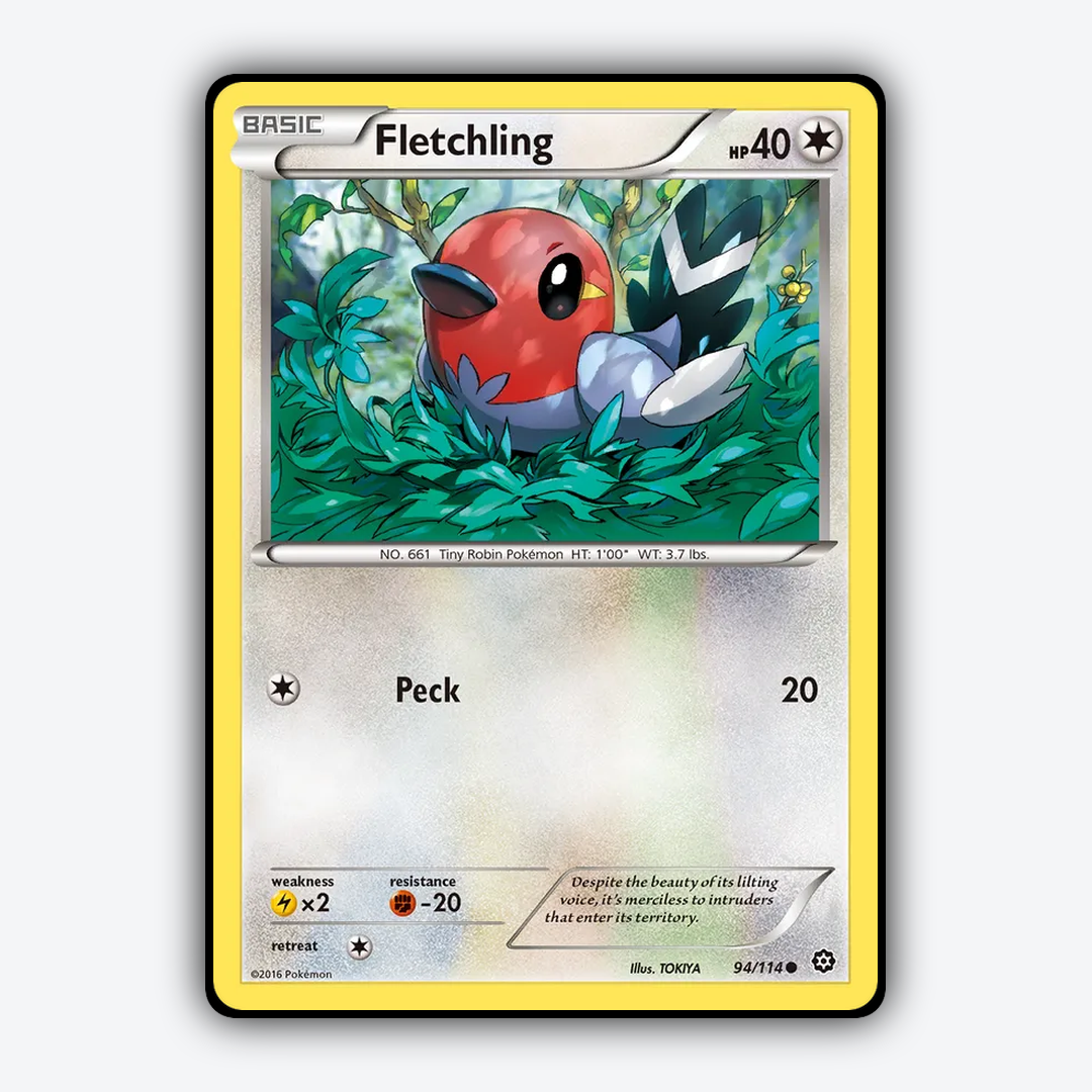 Fletchling 094/114 - Steam Siege Set - Card Rug