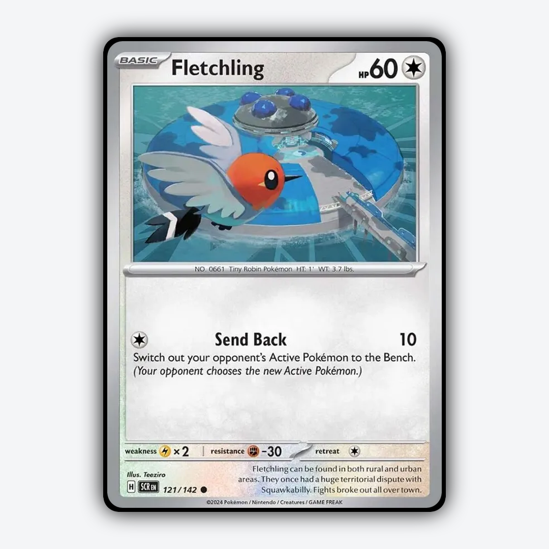 Fletchling 121/142 - Stellar Crown Set - Card Rug
