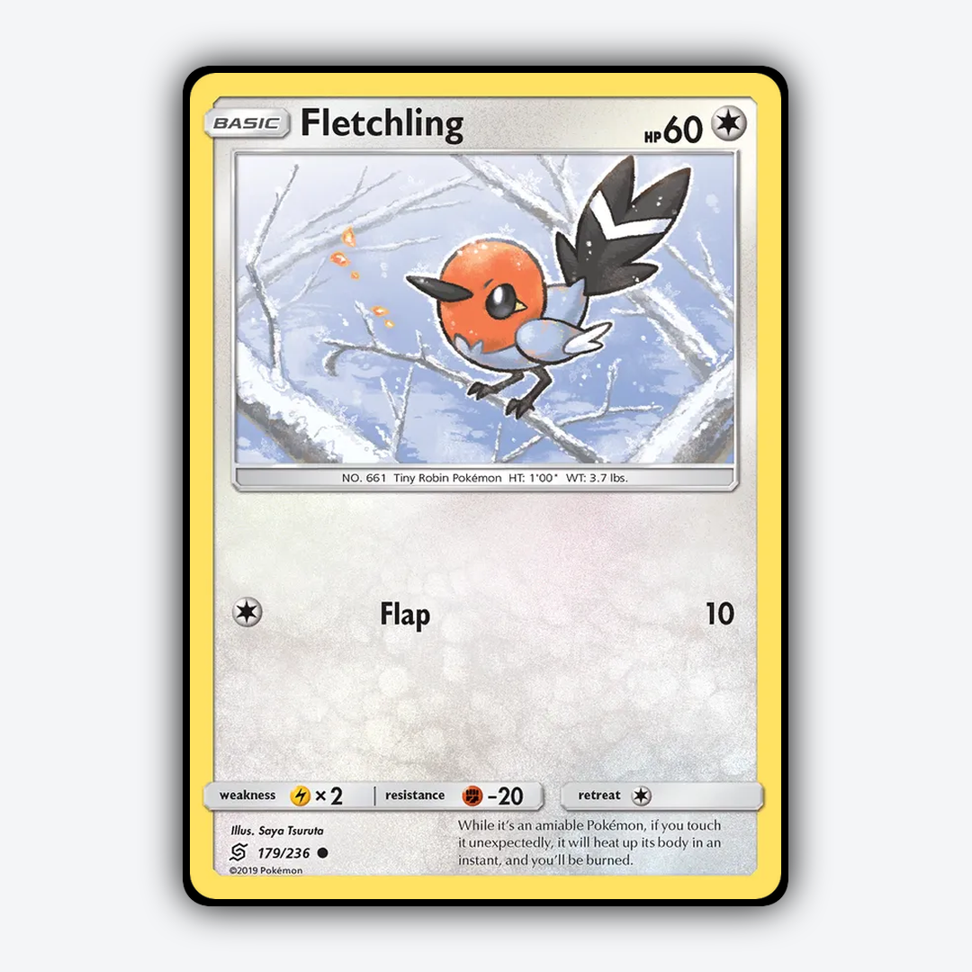 Fletchling 179/236 - Unified Minds Set - Card Rug
