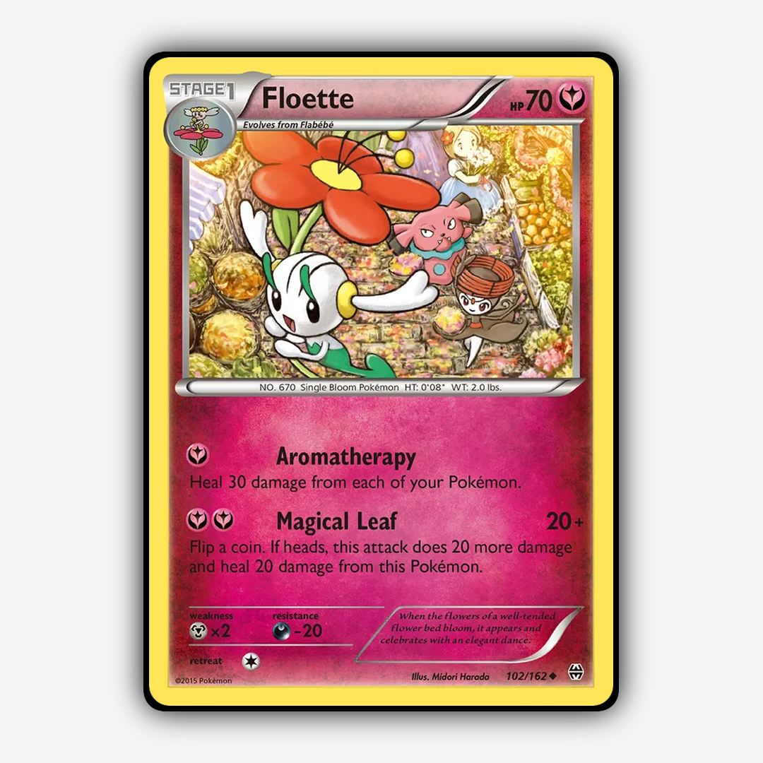 Floette 102/162 - BREAKthrough Set - Card Rug
