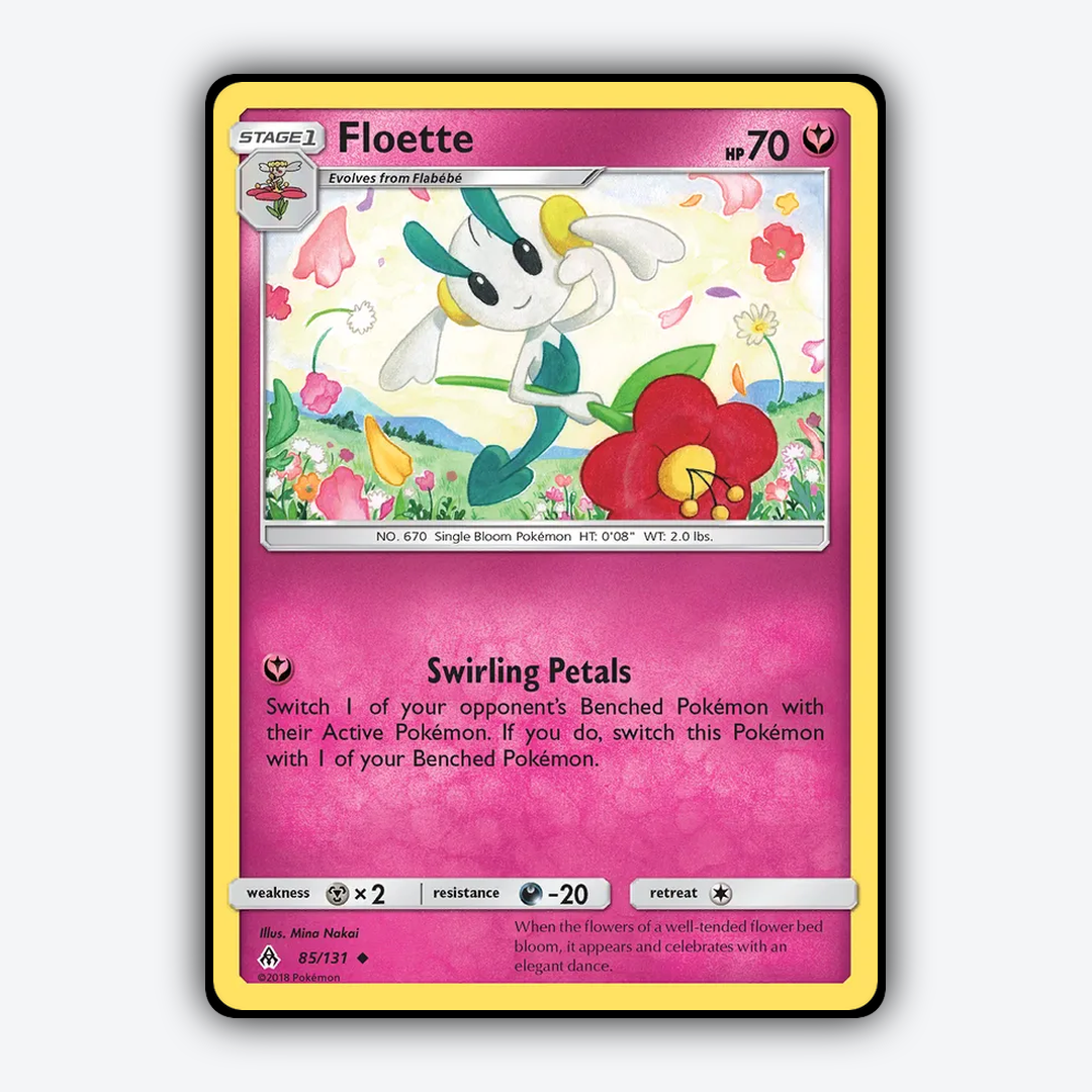 Floette 085/131 - Forbidden Light Set - Card Rug