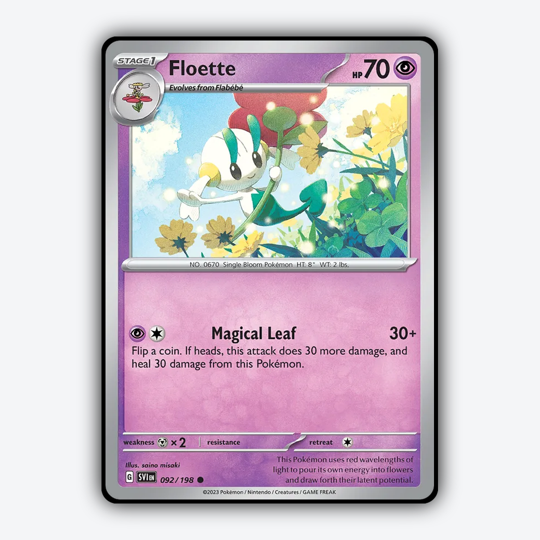 Floette 092/198 - Scarlet & Violet Set - Card Rug