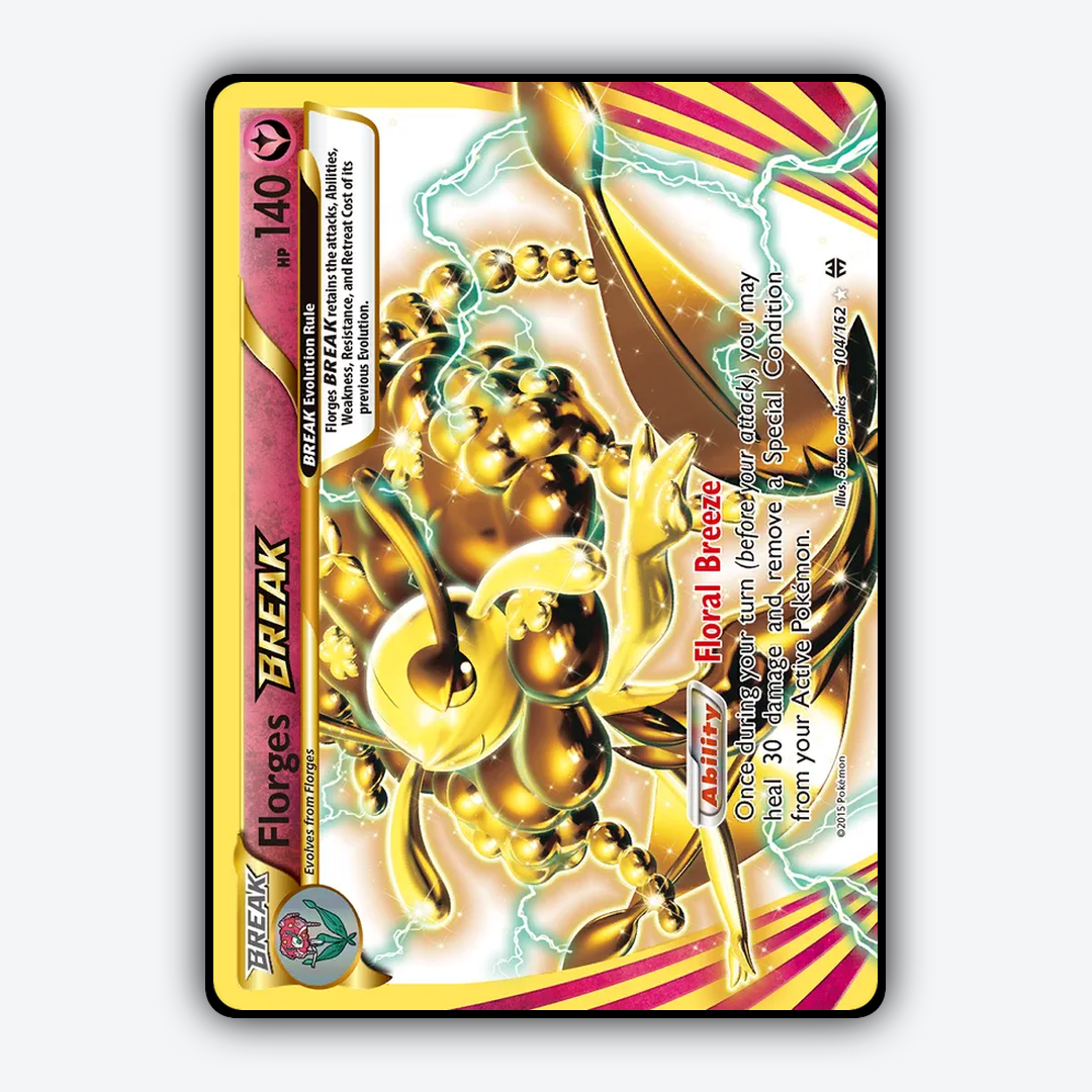 Florges BREAK 104/162 - BREAKthrough Set - Card Rug