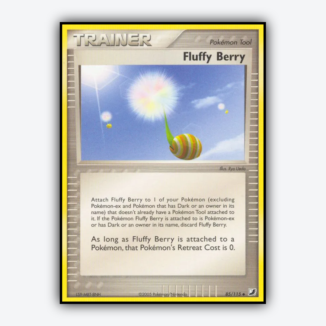 Fluffy Berry 085/115 - Unseen Forces Set - Card Rug