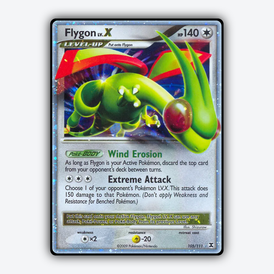 Flygon LV.X 105/111 - Rising Rivals Set - Card Rug
